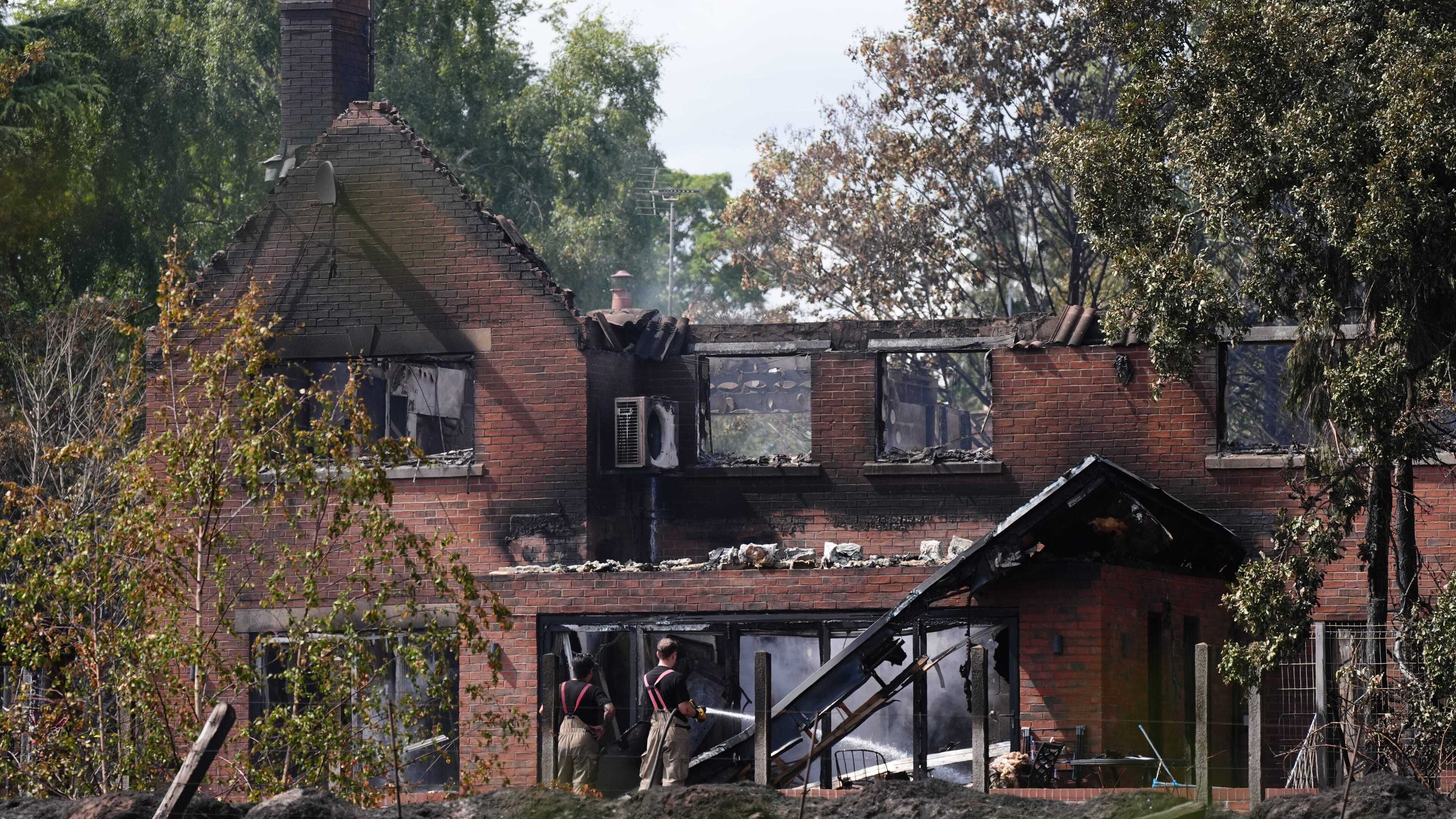 Wildfire in West Midlands destroys 19 homes as crews tackle blaze in Stourbridge