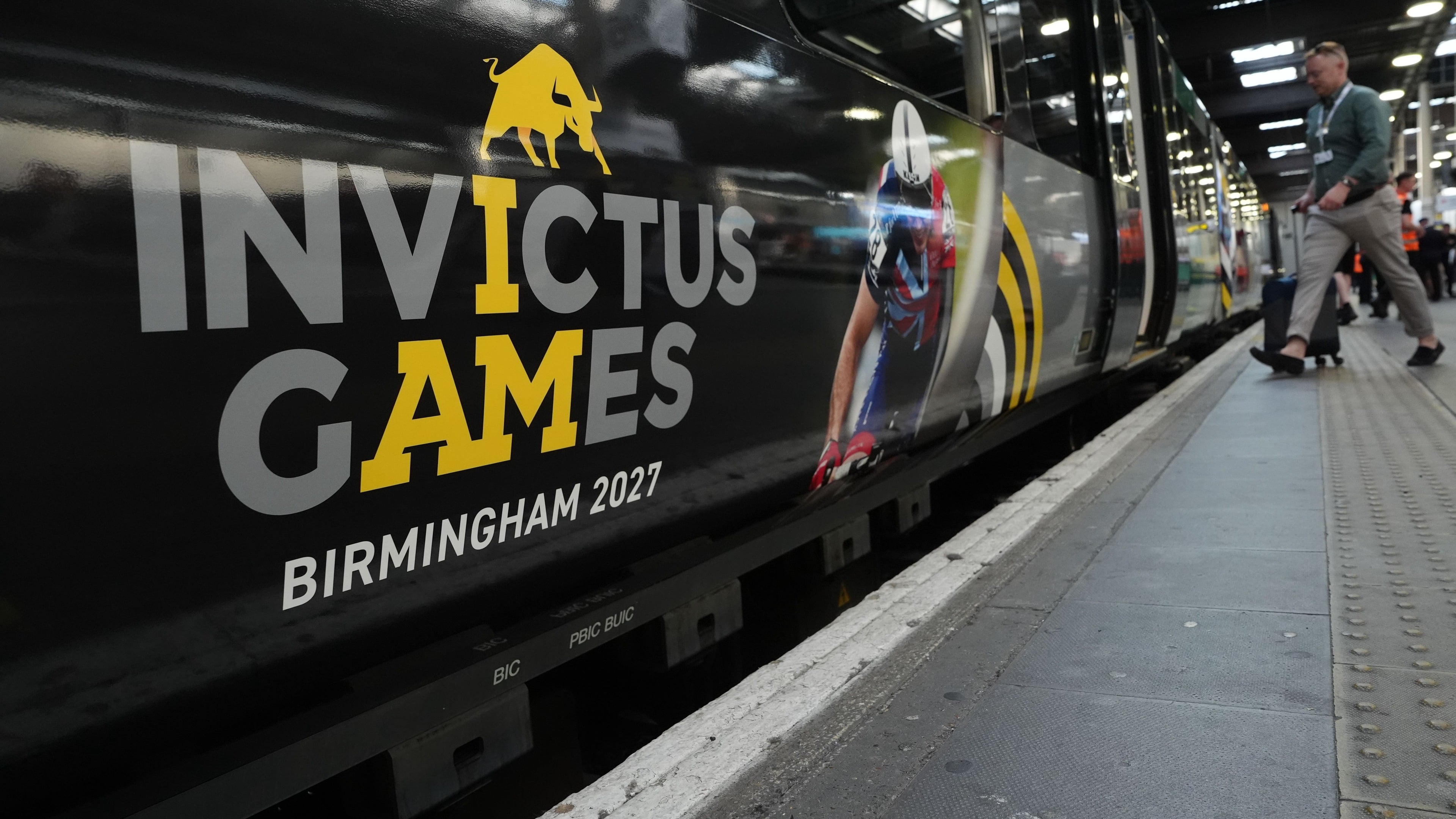 Spirit of Invictus train launched for one-year countdown to Birmingham 2027 games