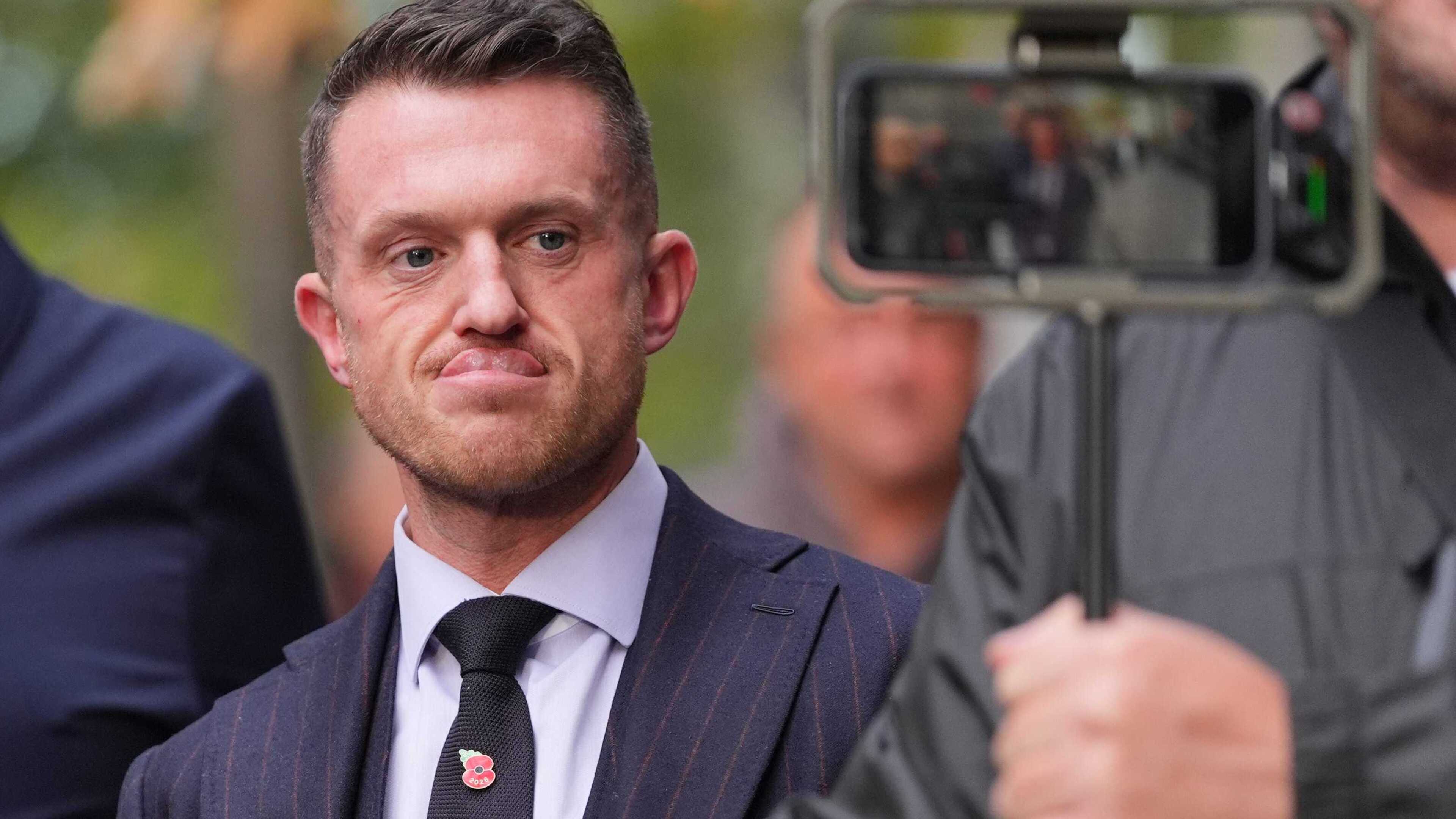 Tommy Robinson could face up to 10 years in jail for harassing journalists