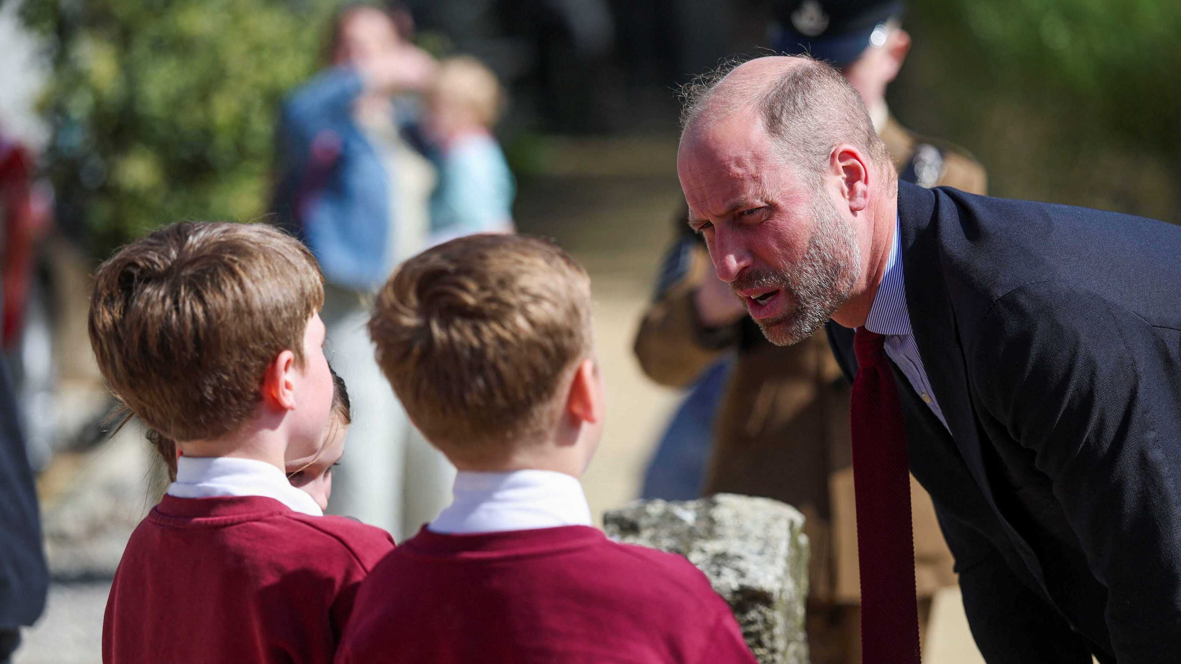 William records birthday message during Duchy housing development visit