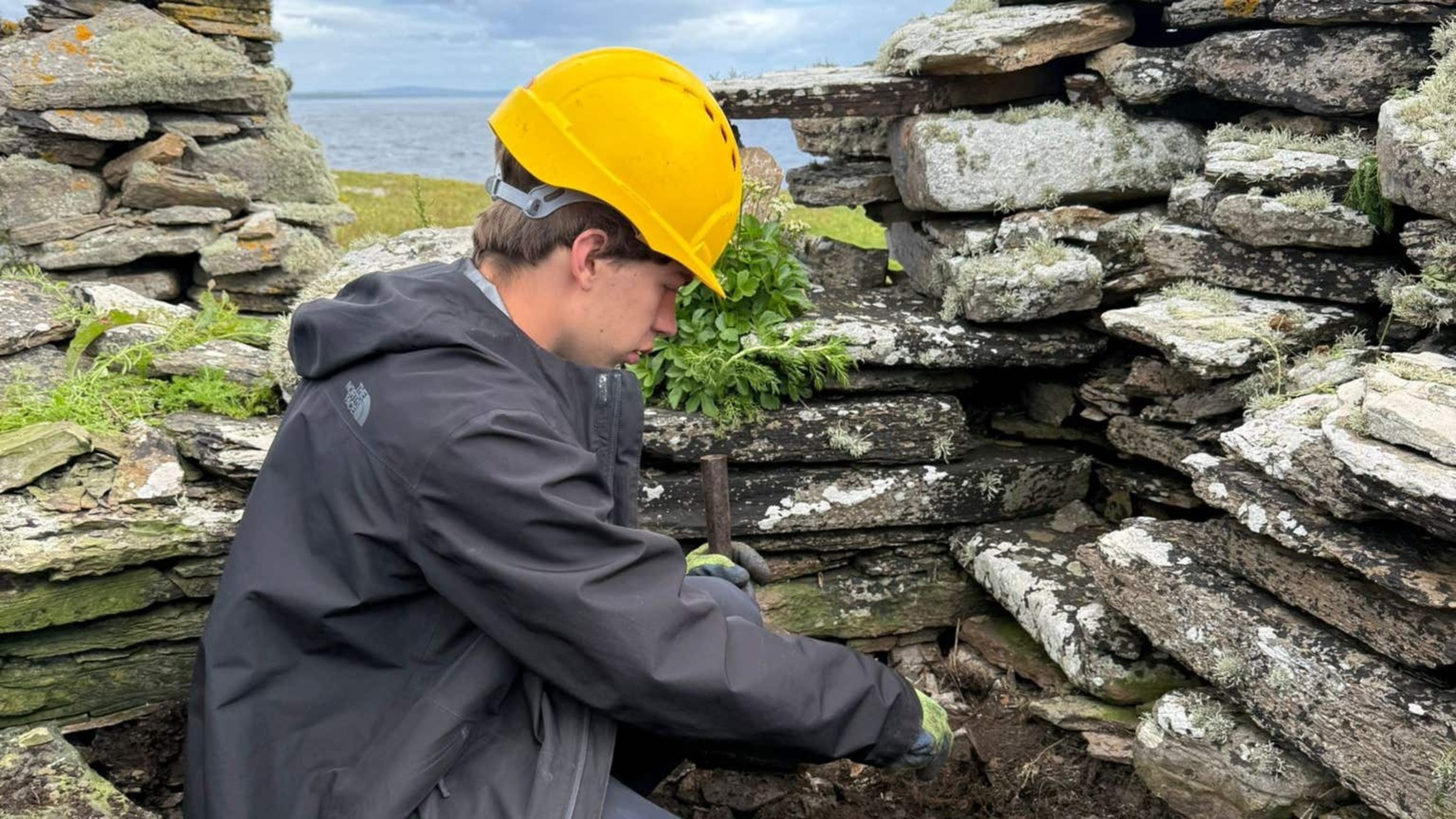 Gordonstoun pupils uncover purported 1,000-year-old Viking church on Orkney island
