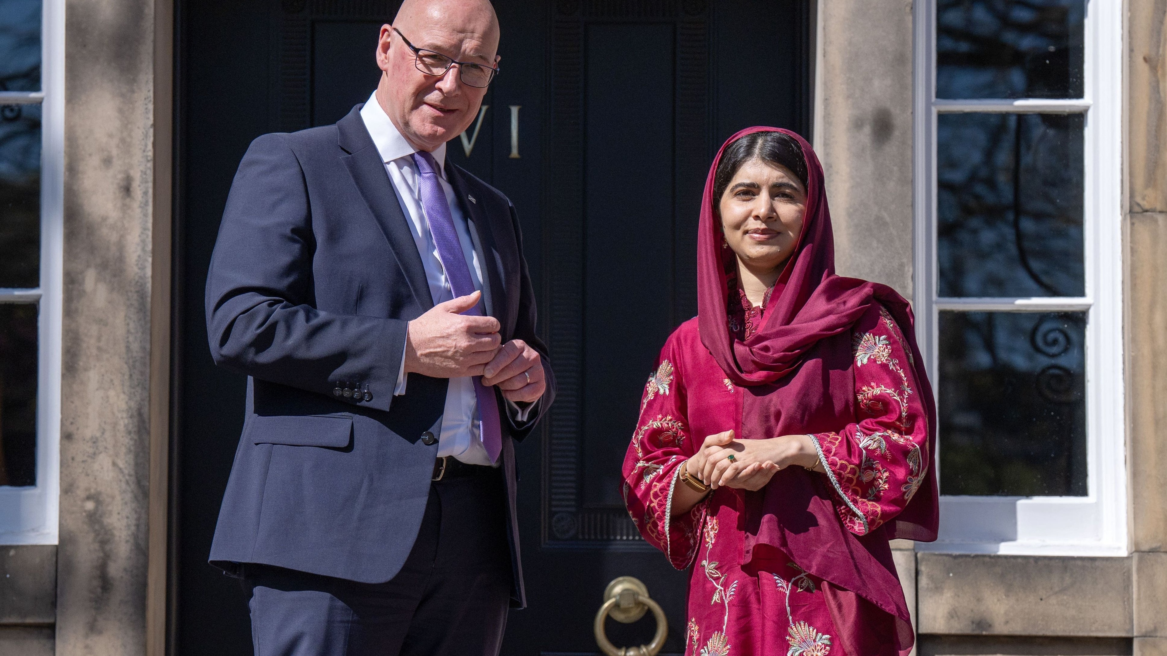 Malala seeks ‘support’ for Afghan women and girls after meeting Swinney