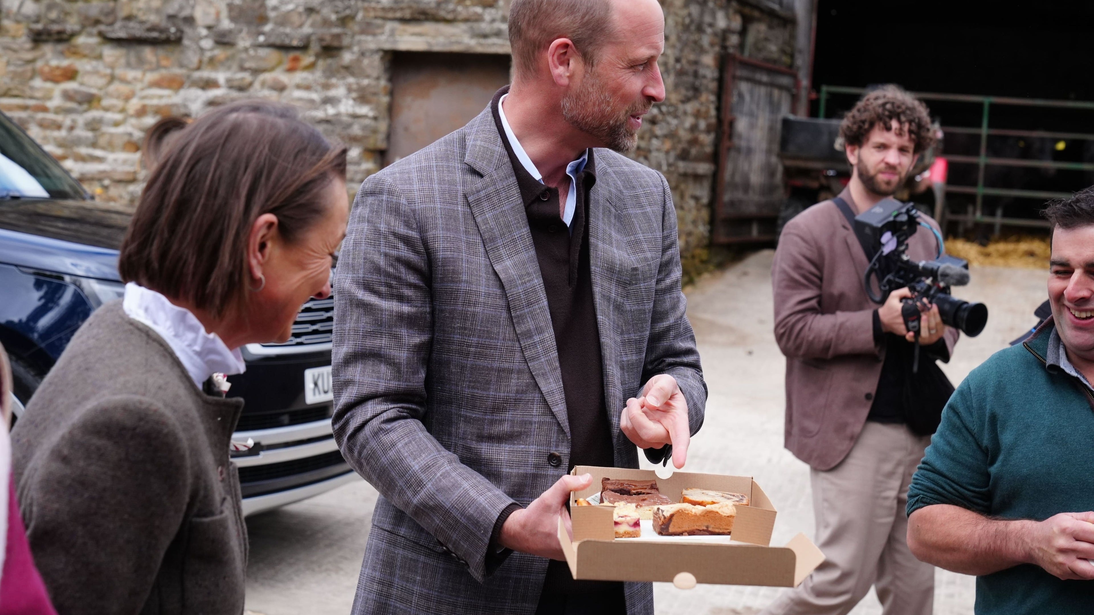 Prince of Wales meets hill farmers, discusses challenges of diversifying