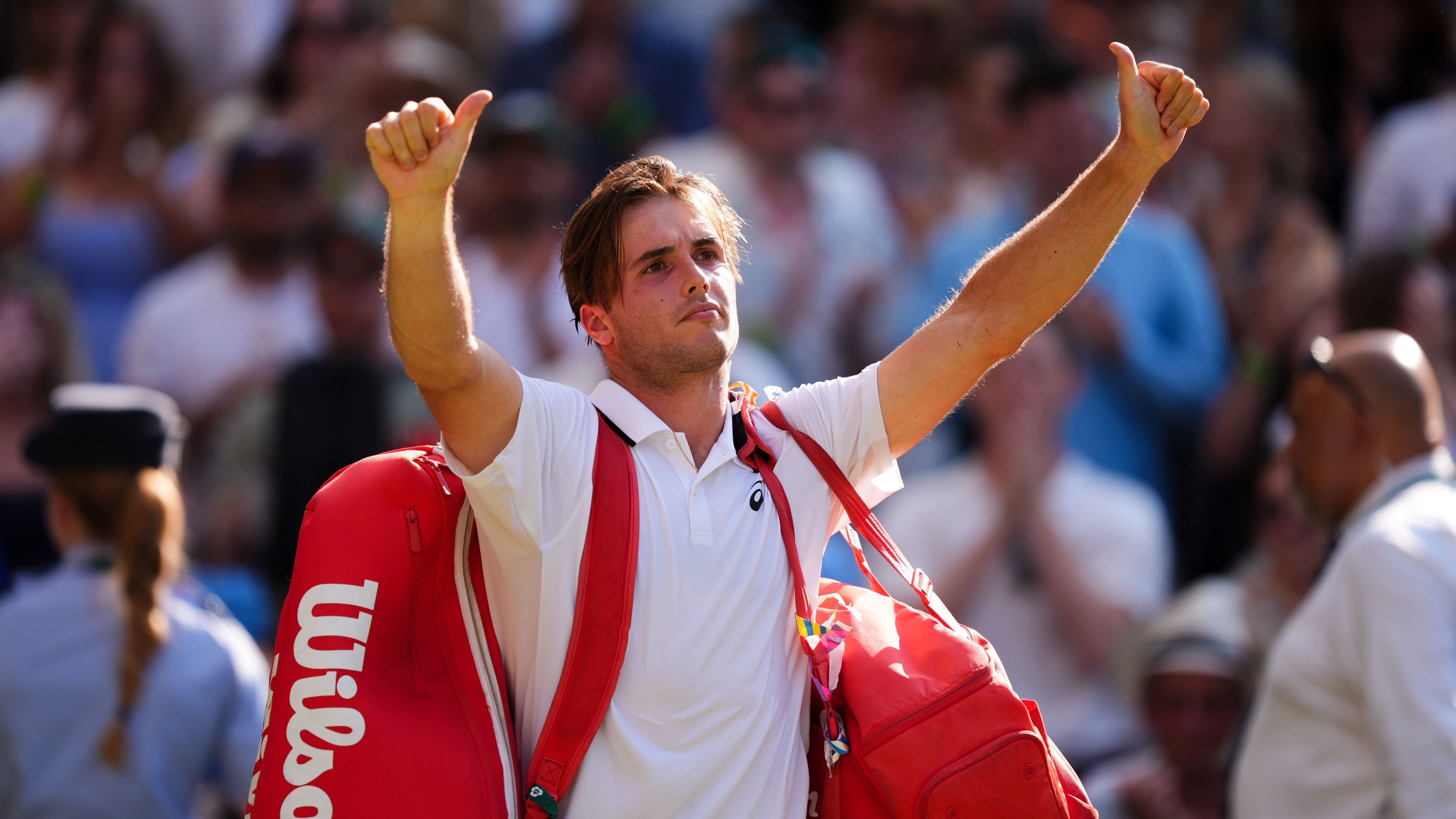 Queen cheers as British wildcard Fery beats Cobolli to reach Wimbledon semi-finals