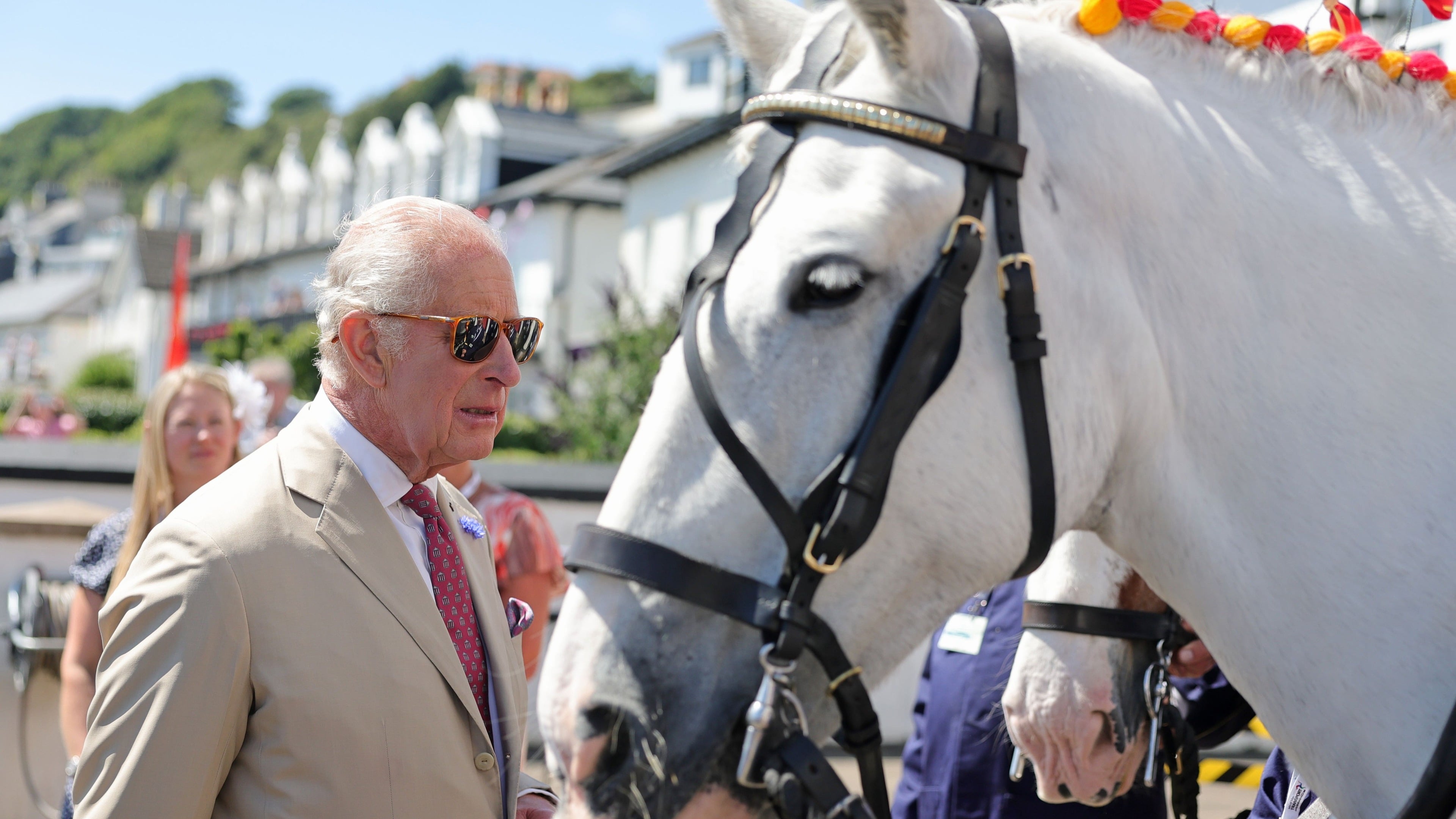 King Charles visits Isle of Man, speaks Manx and French in Douglas