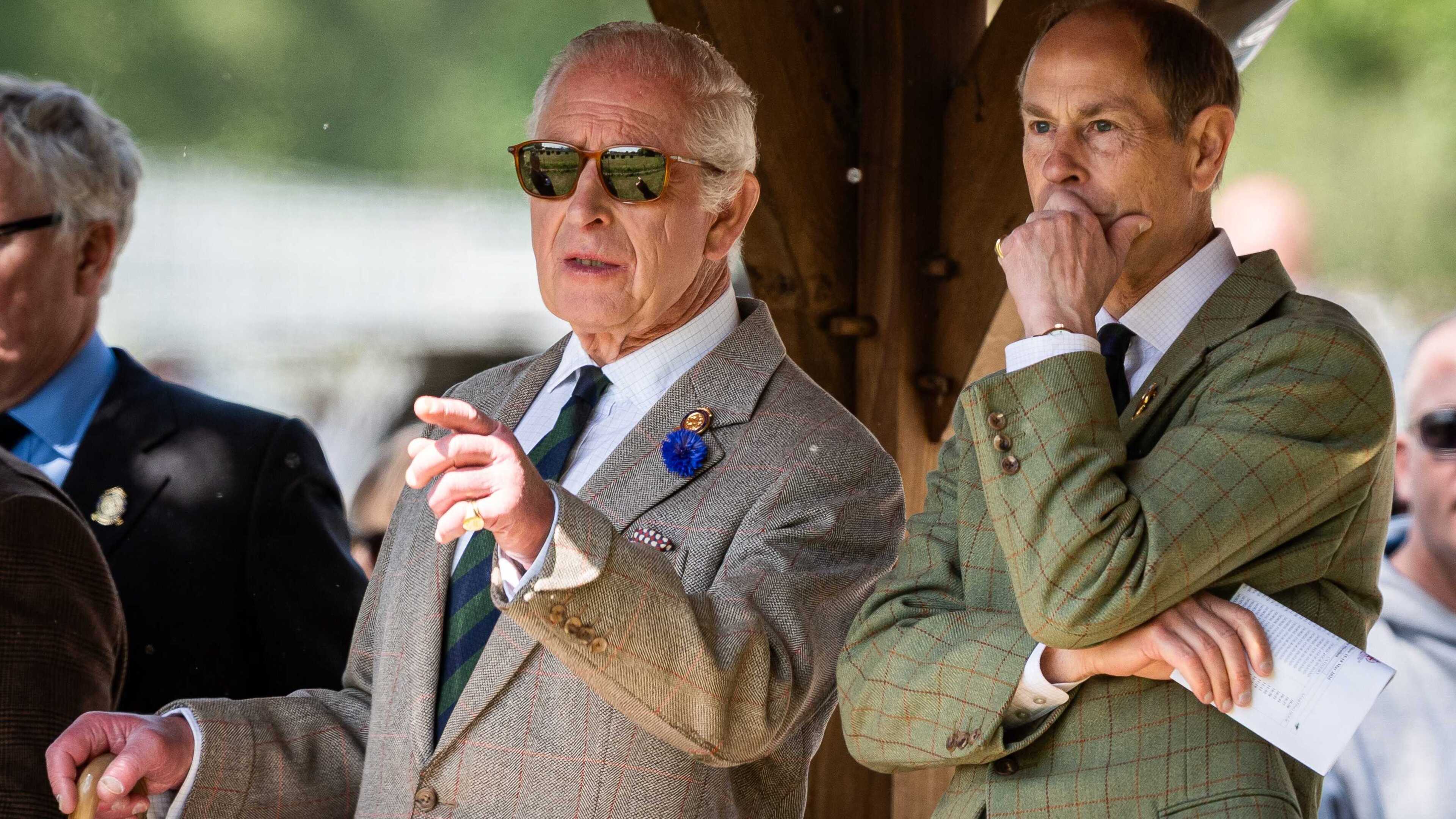 King and Queen celebrate as three of their horses romp home
