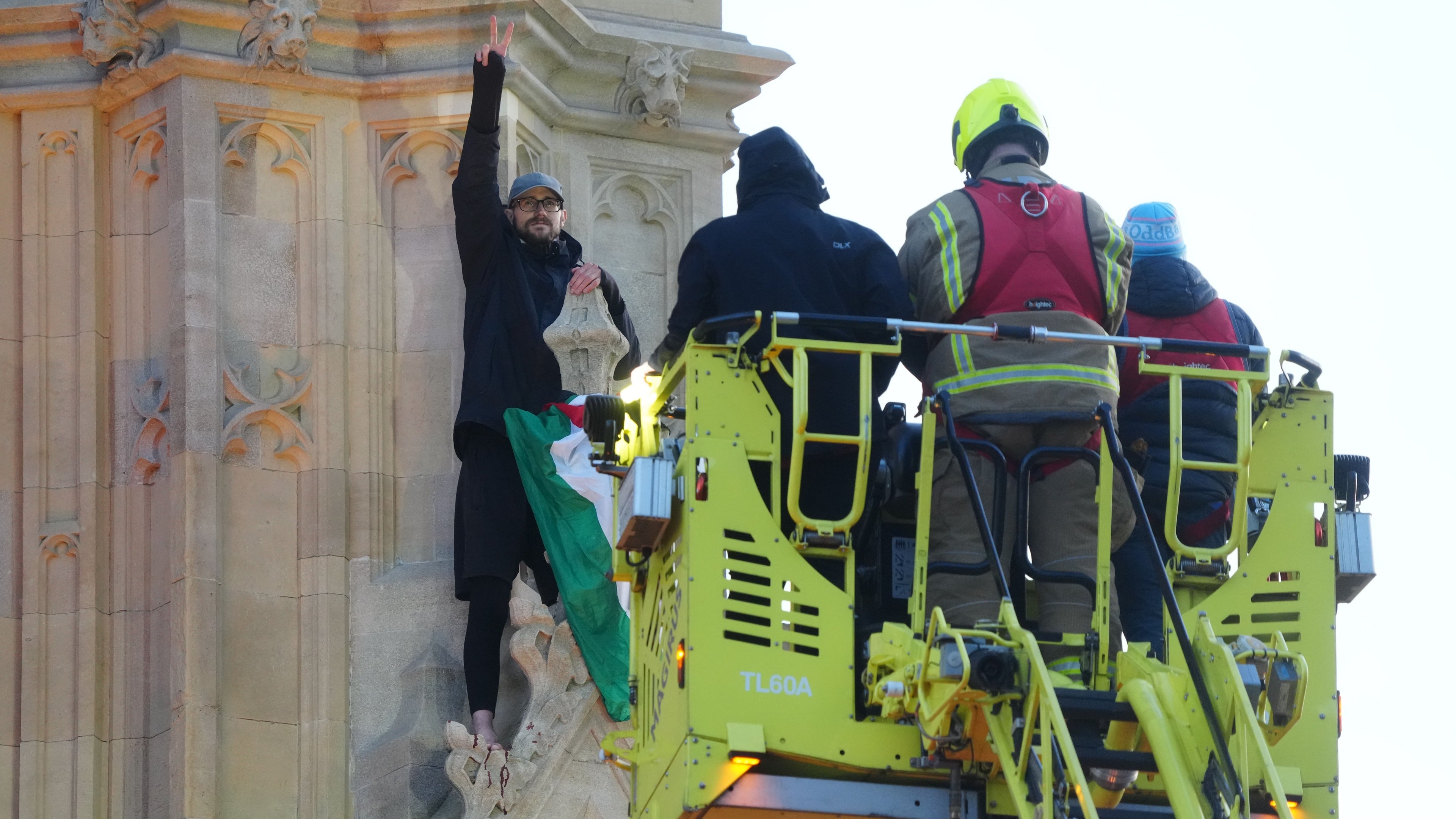 Pro-Palestine protester ‘Big Ben Dan’ found guilty of public nuisance after climb