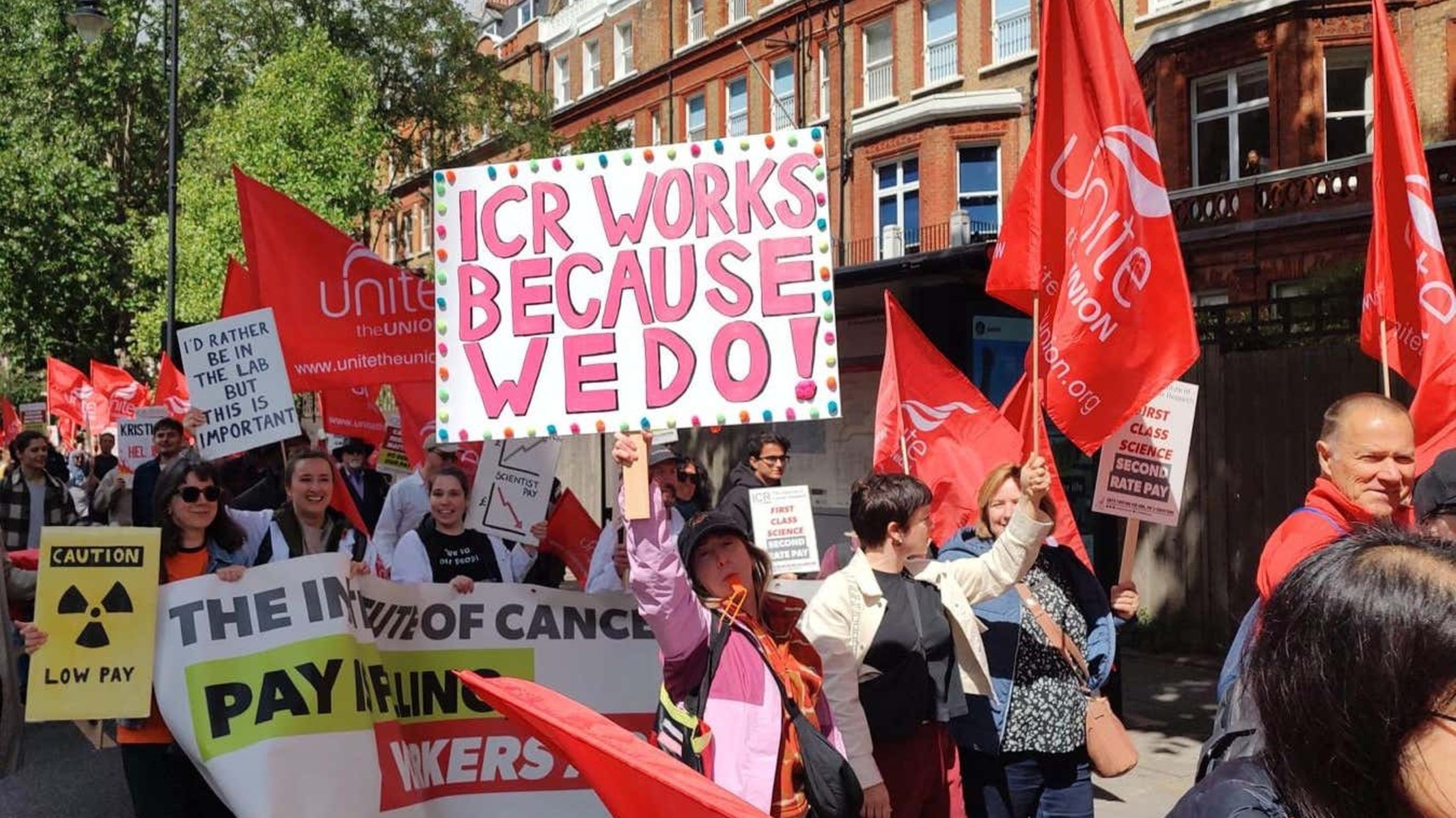 ICR strike over pay extends as staff describe ‘existential crisis’