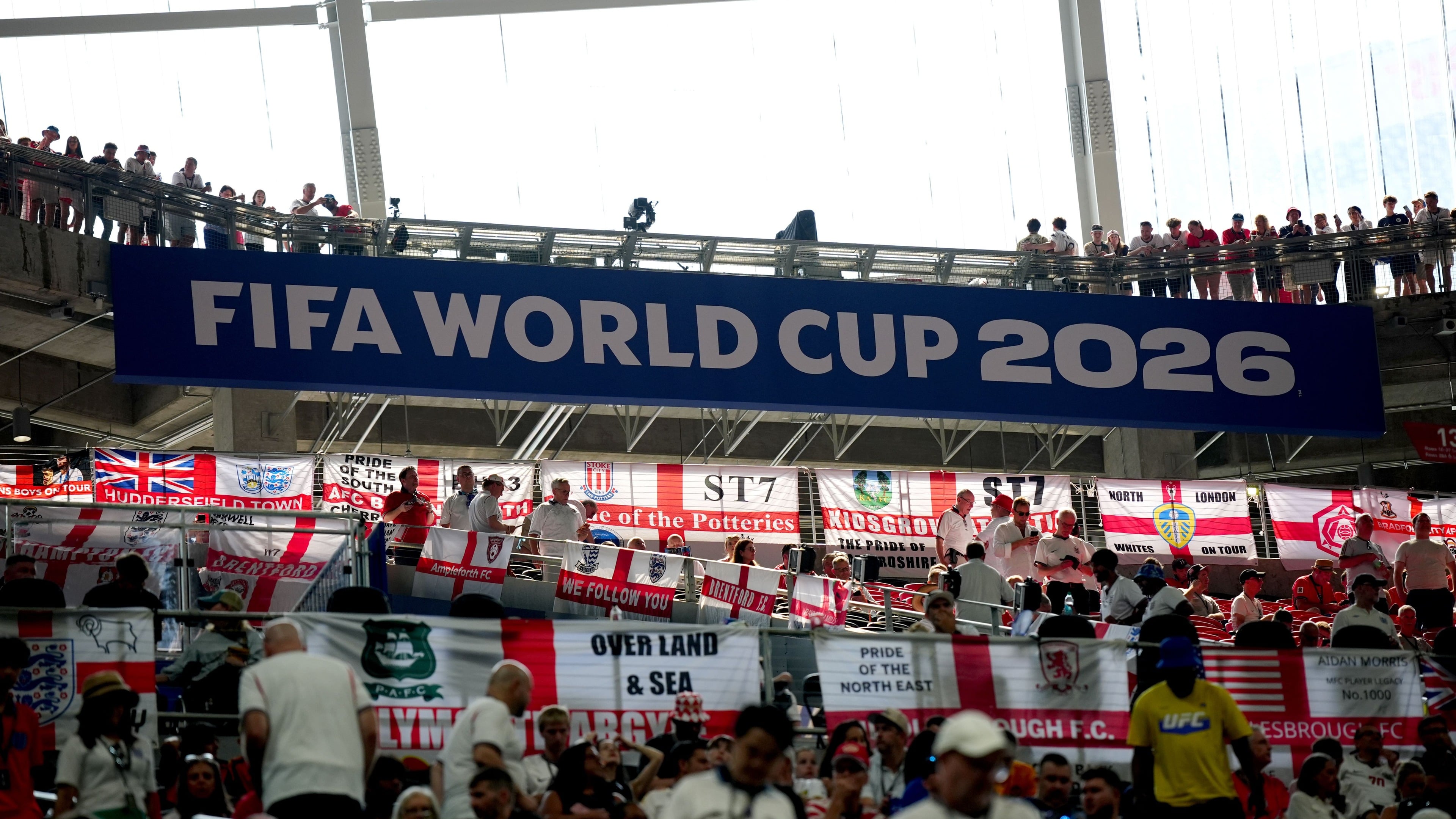 England fans watch DR Congo in World Cup match in Atlanta
