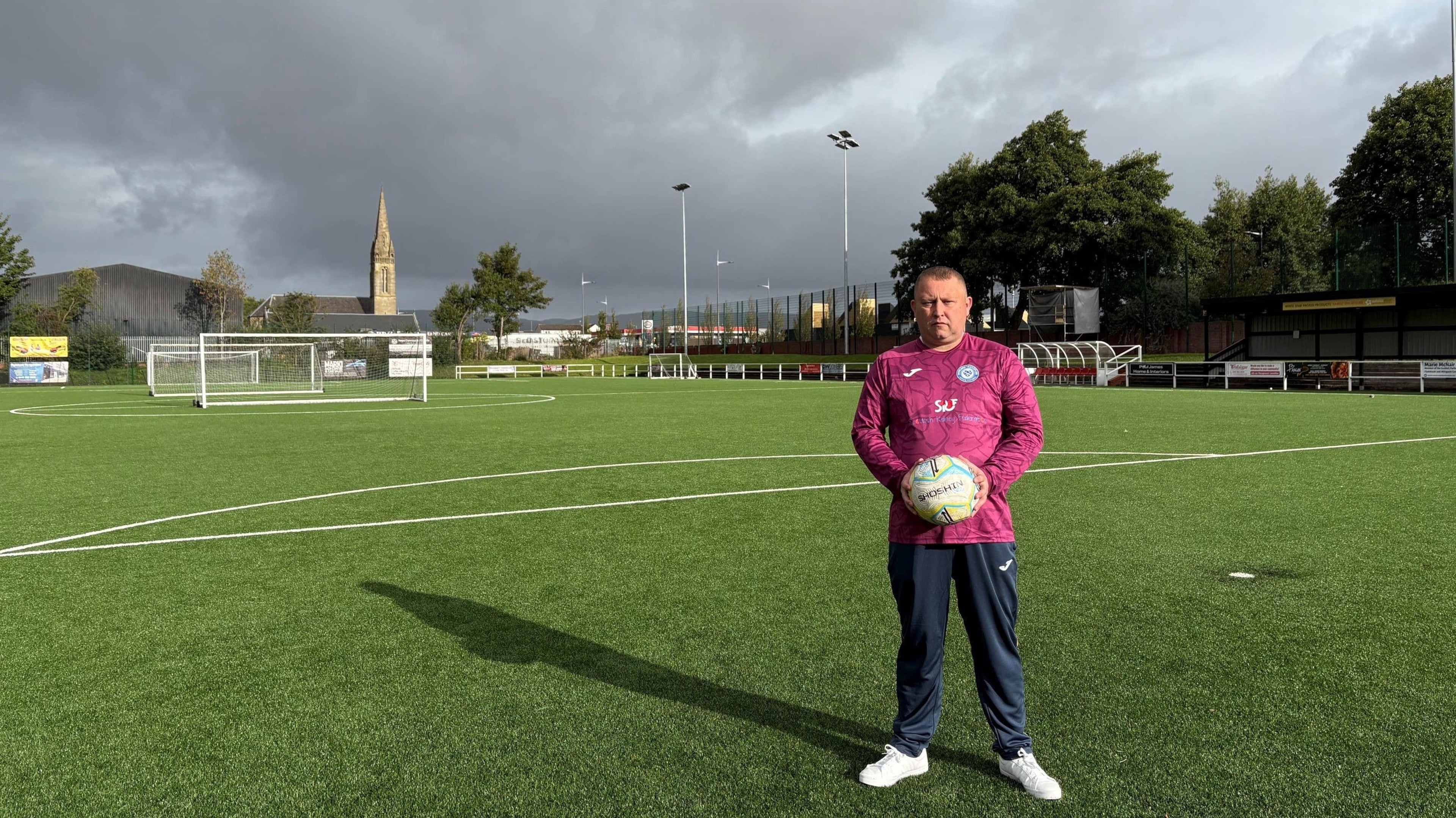 Kidney transplant father honours donor’s memory through football