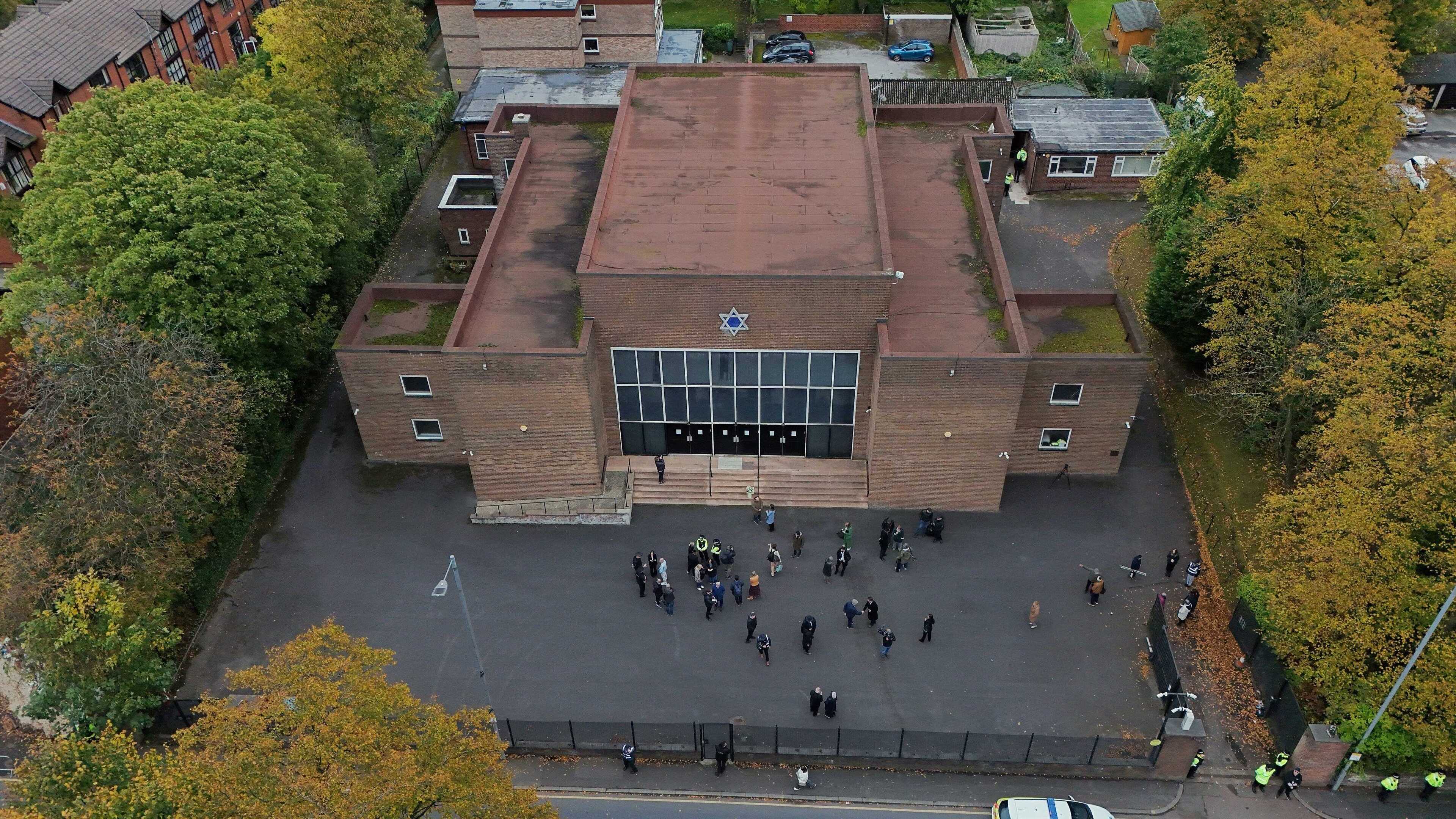 Manchester synagogue attack survivor says her son has received death threats