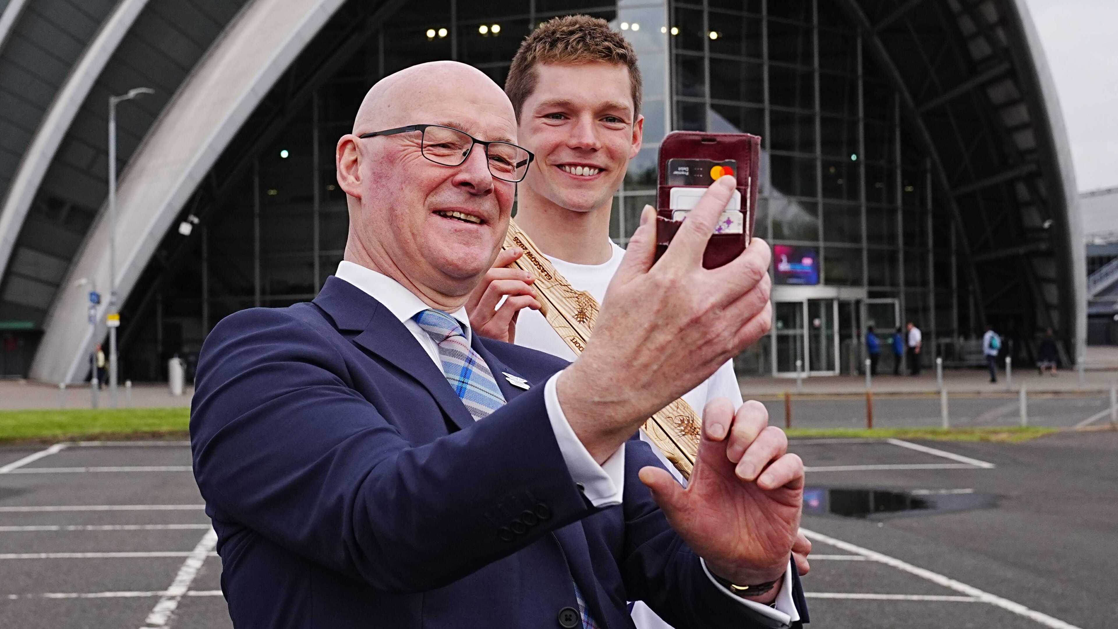 John Swinney urges Scots to compete with ‘pride and passion’ in Glasgow Games