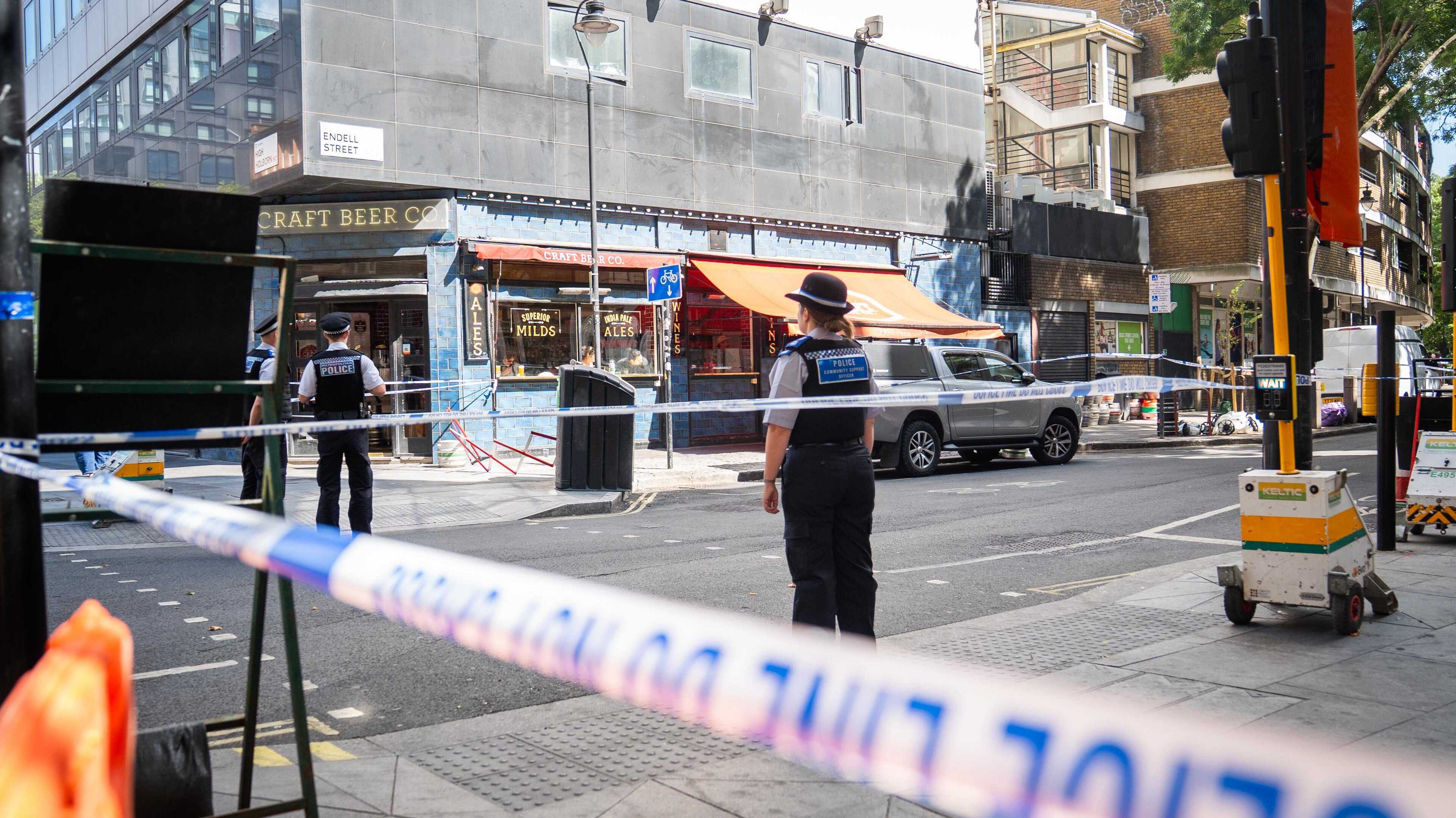 Police continue to investigate Covent Garden attack after woman arrested