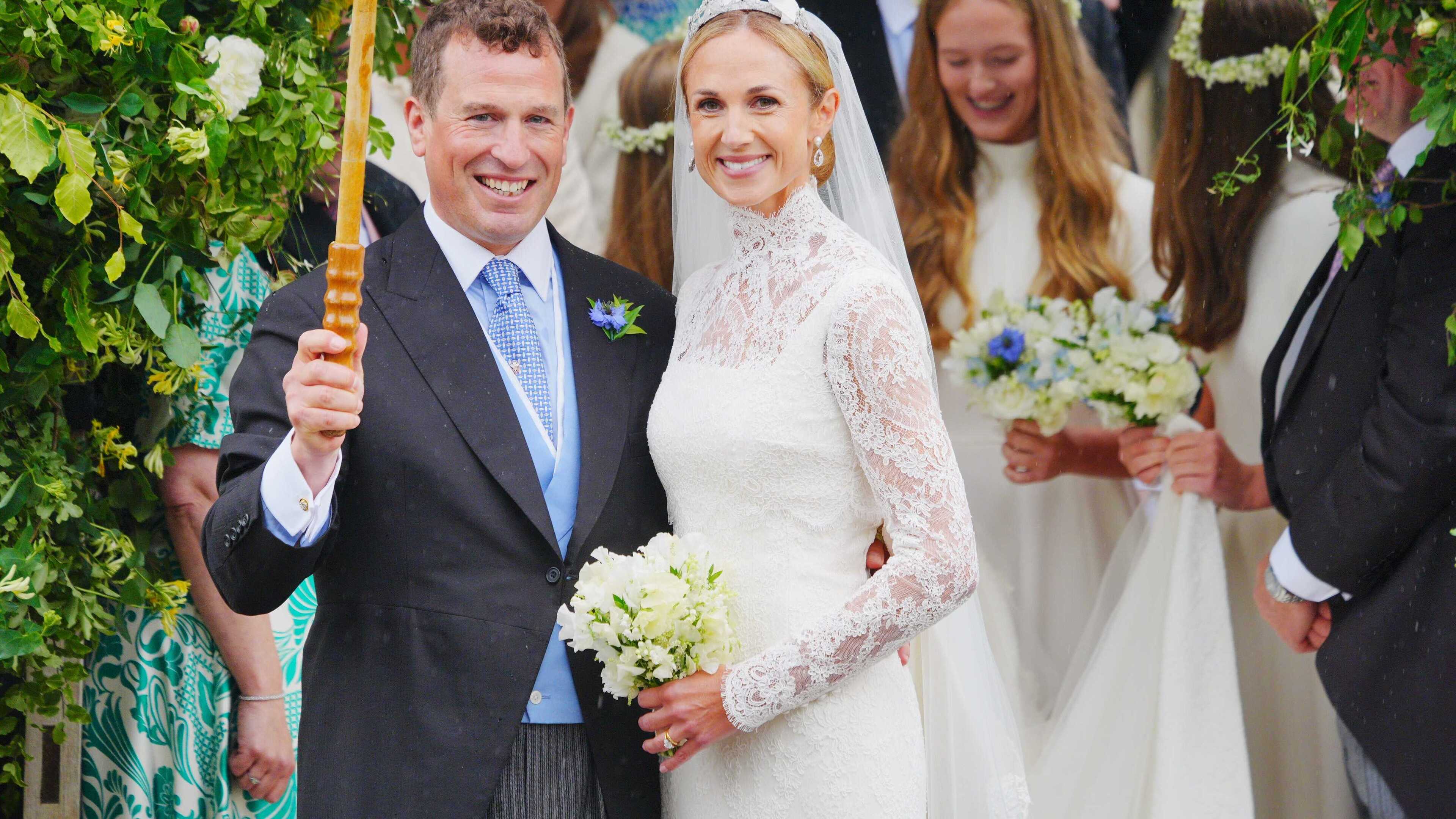 Princess Royal’s son Peter Phillips marries NHS nurse Harriet Sperling