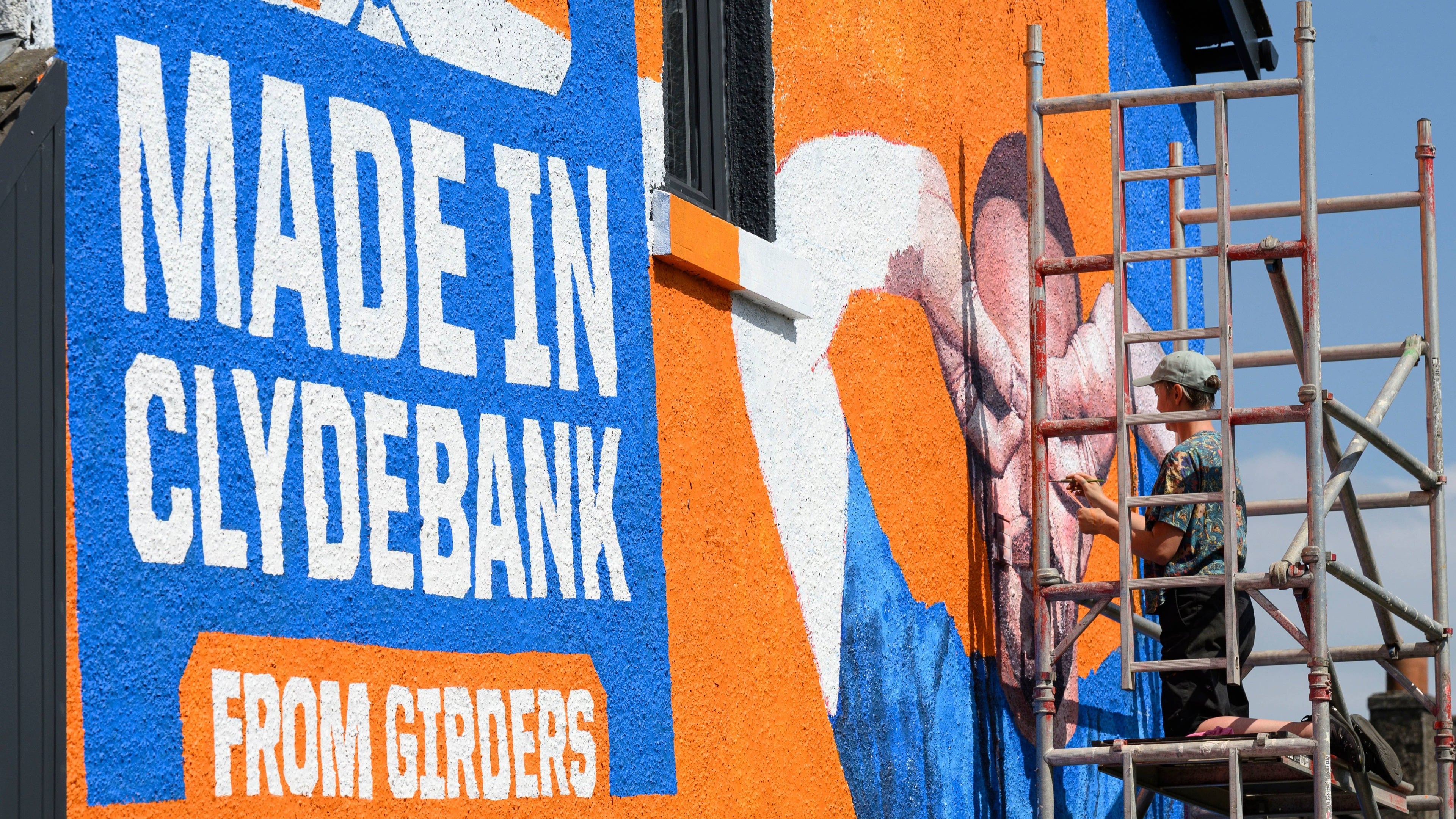 World Cup star John McGinn features in 25ft mural on side of superfan’s home
