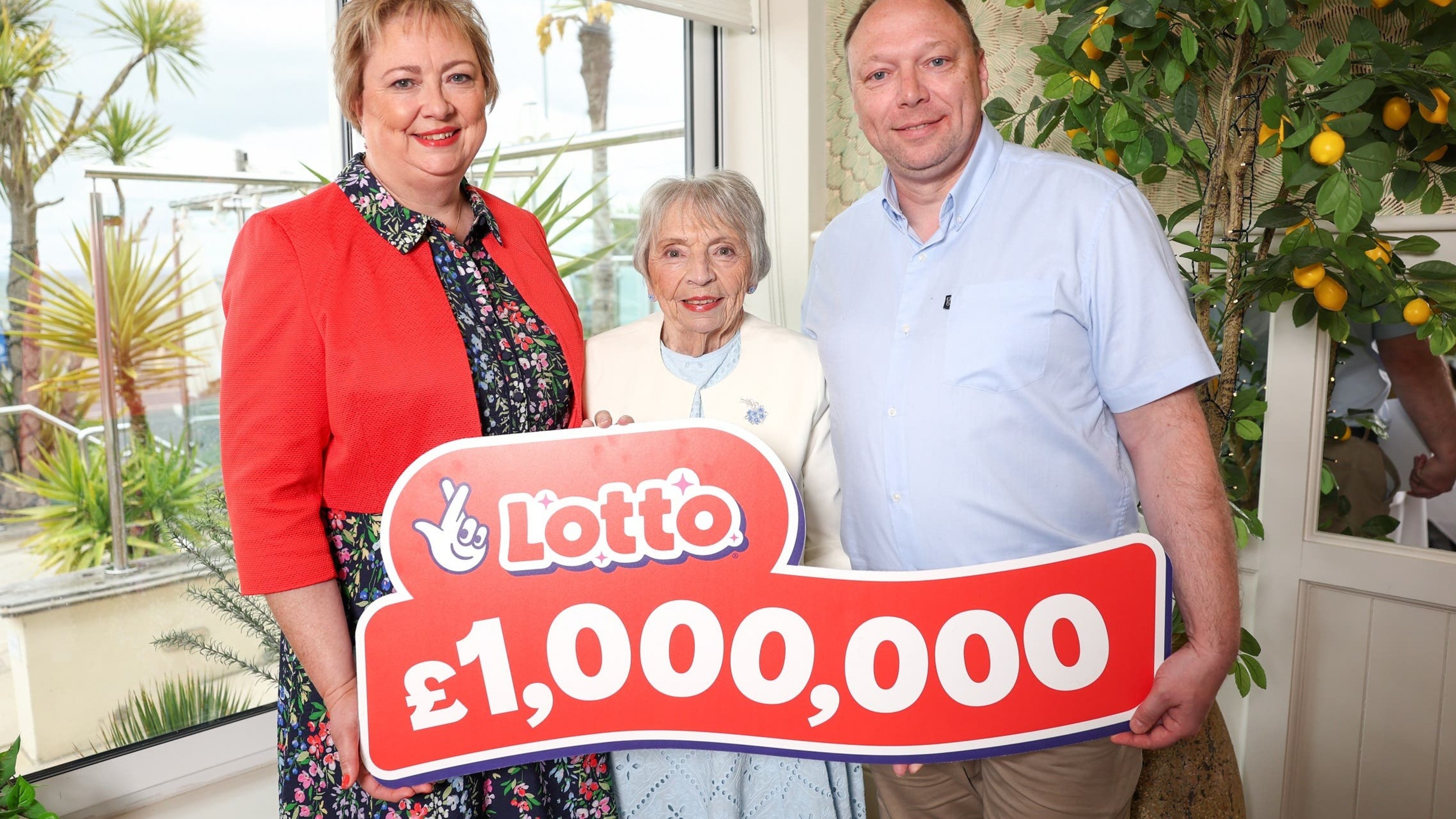 Grandmother scoops £1 million for family playing late husband’s lottery numbers