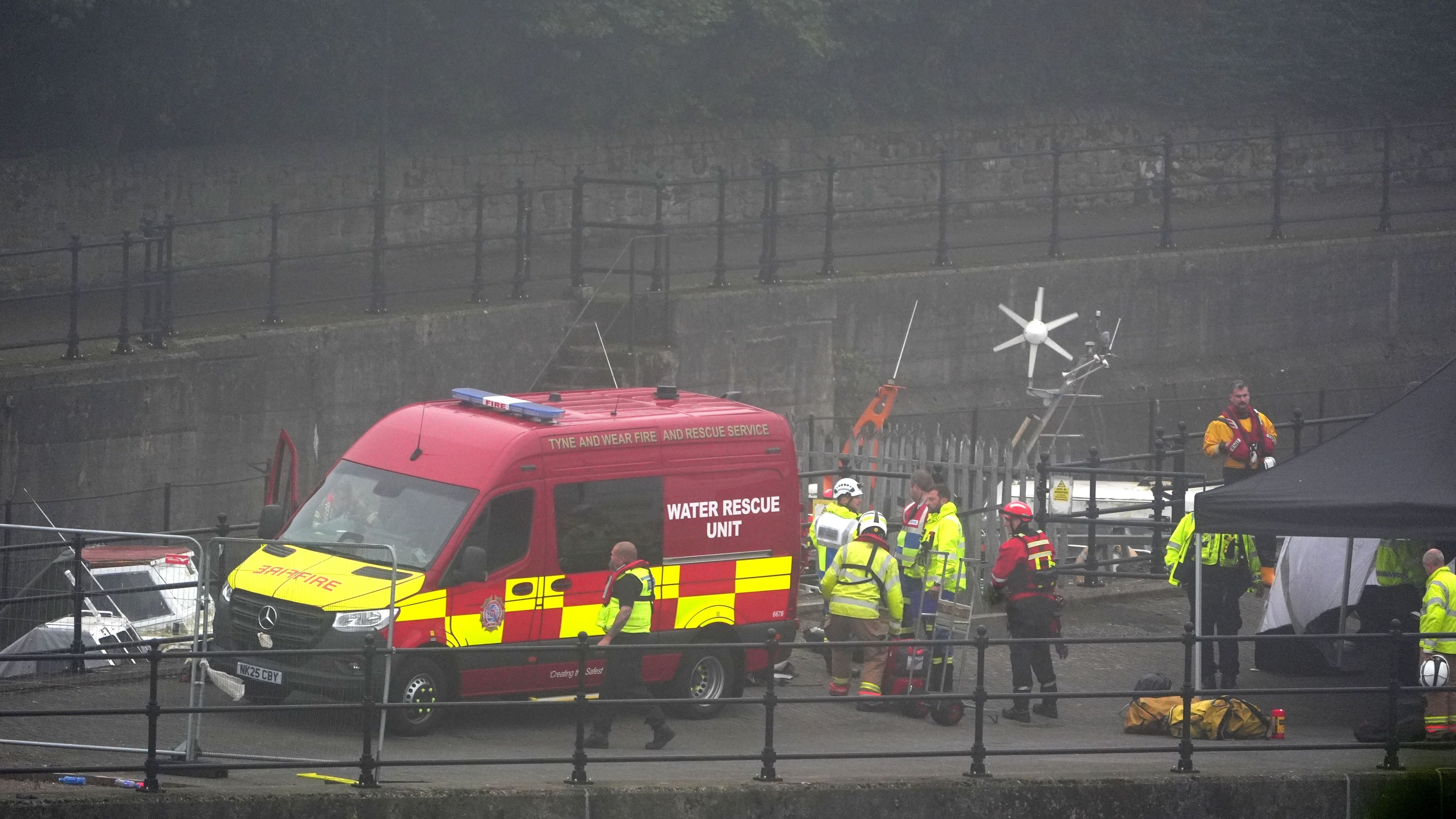 Police investigate after three teenagers die in crash after an Audi enters River Wear