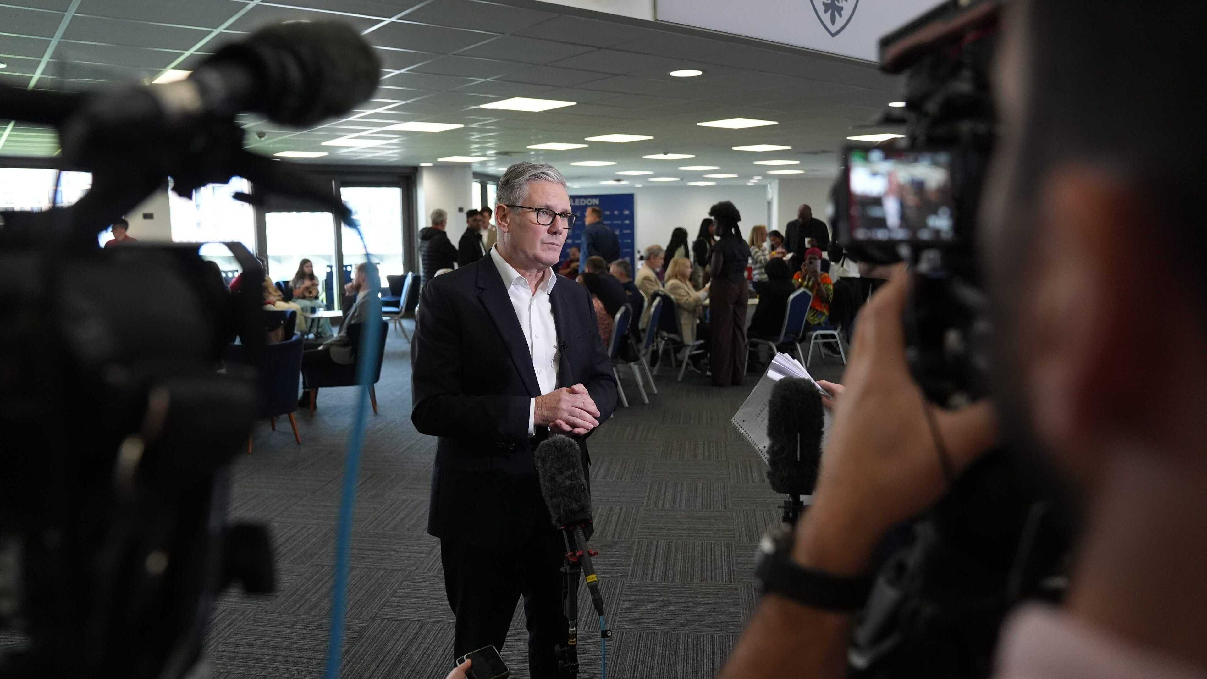 Keir Starmer says Labour will focus on hope and the future amid calls for him to step down