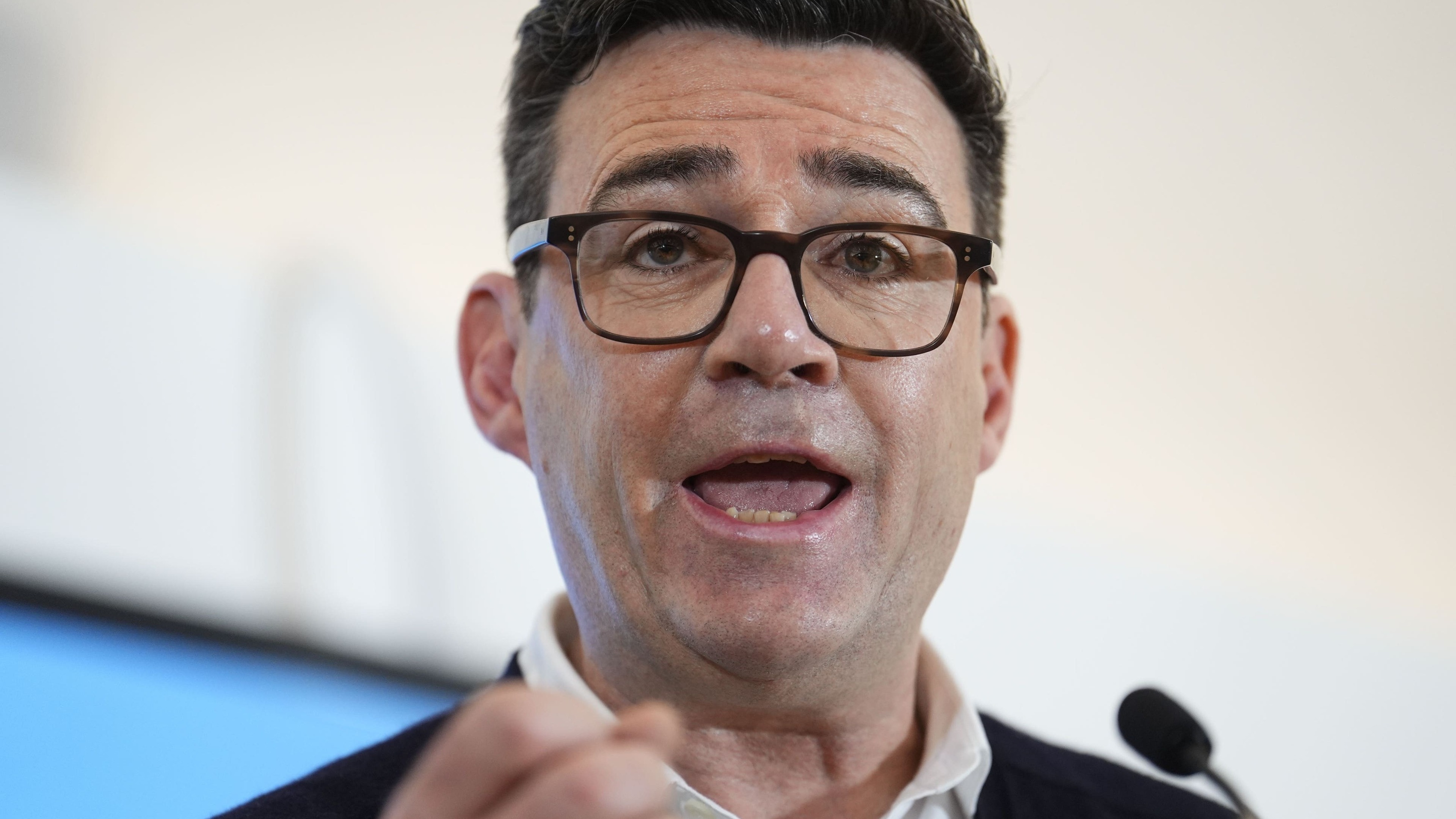 Andy Burnham withdraws from keynote speech planned for morning after local elections
