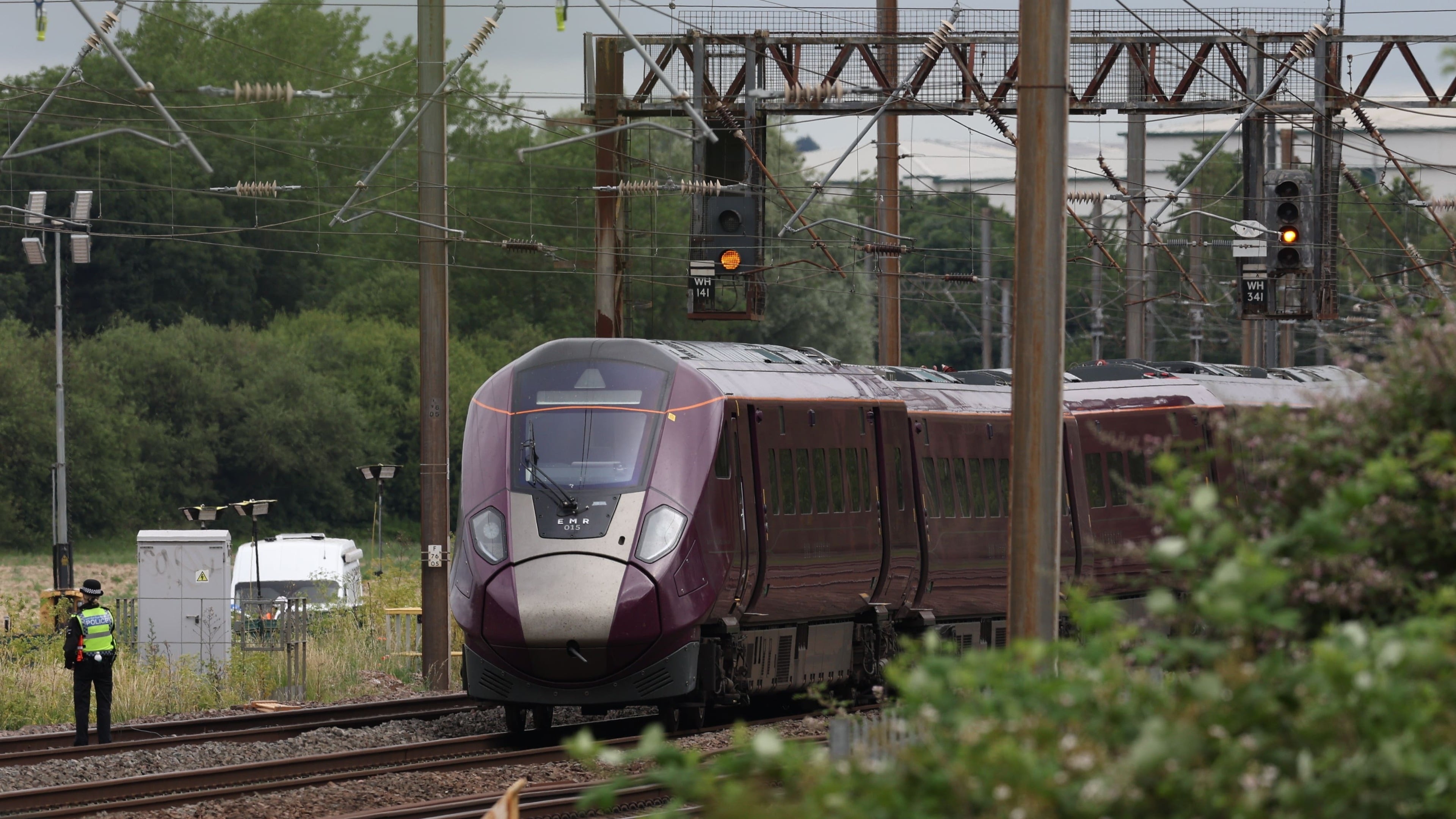 King expresses sadness after train crash kills driver and injures dozens
