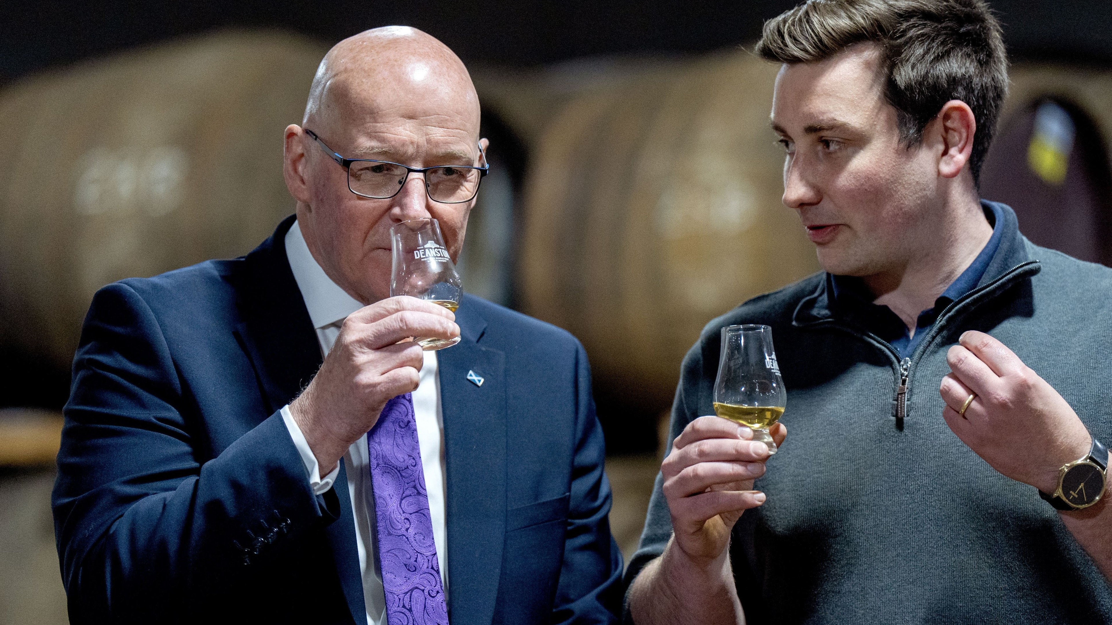Trump indicated my ‘significant influence’ in whisky tariffs deal, says Swinney