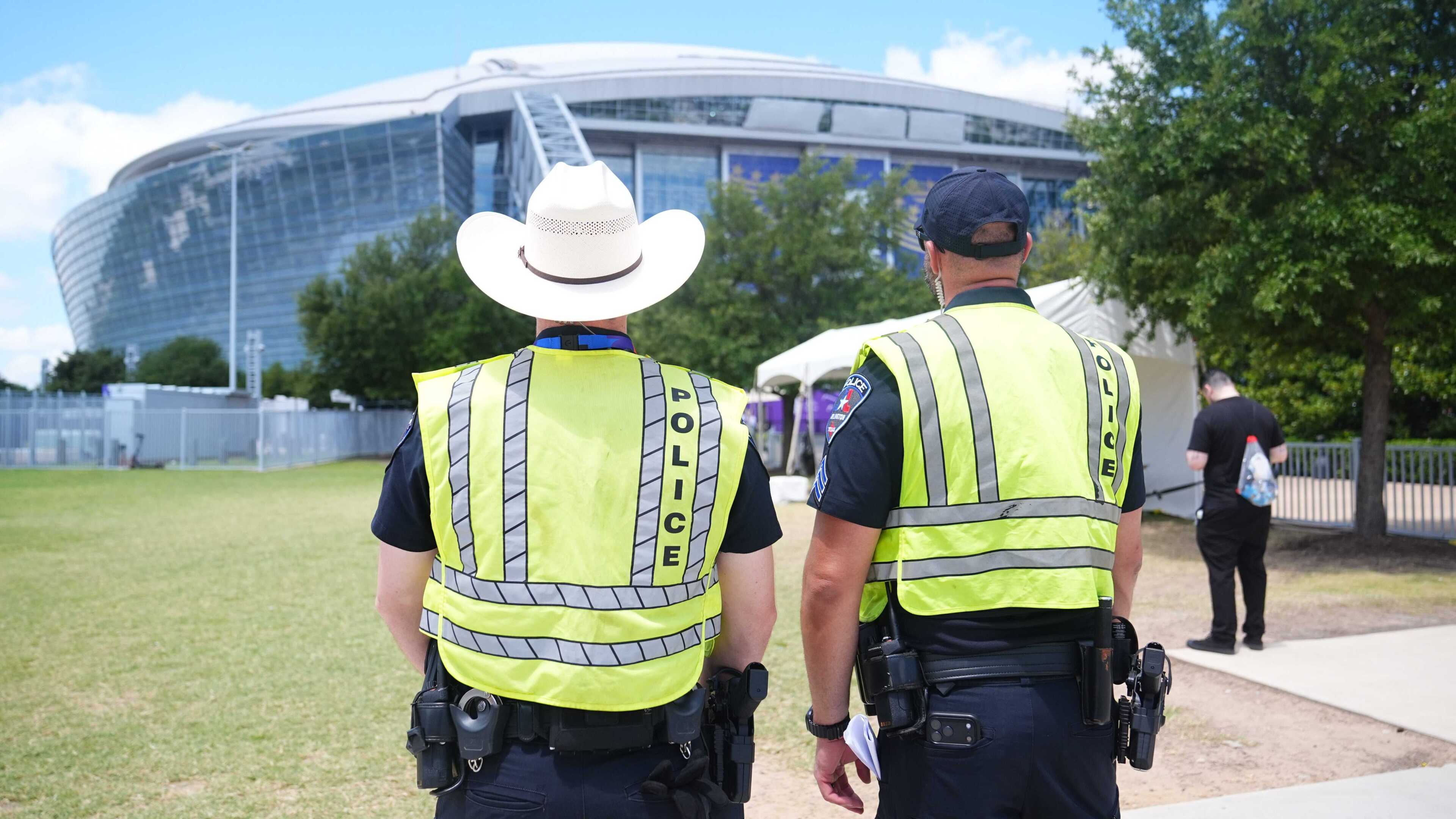 Six arrested after England’s World Cup win in Dallas, including criminal trespass