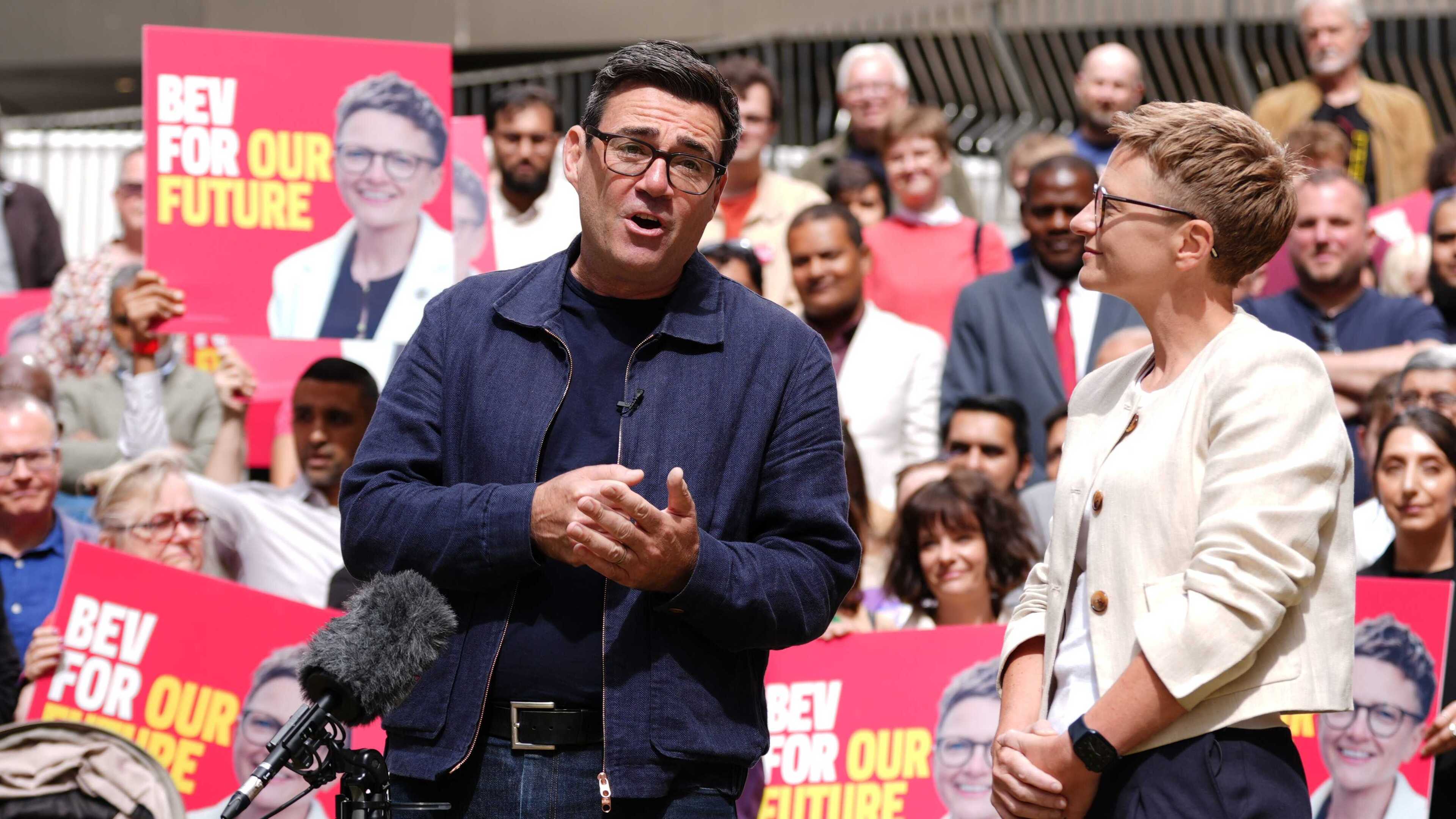 Labour win prompts Mayor Burnham to praise successor Bev Craig