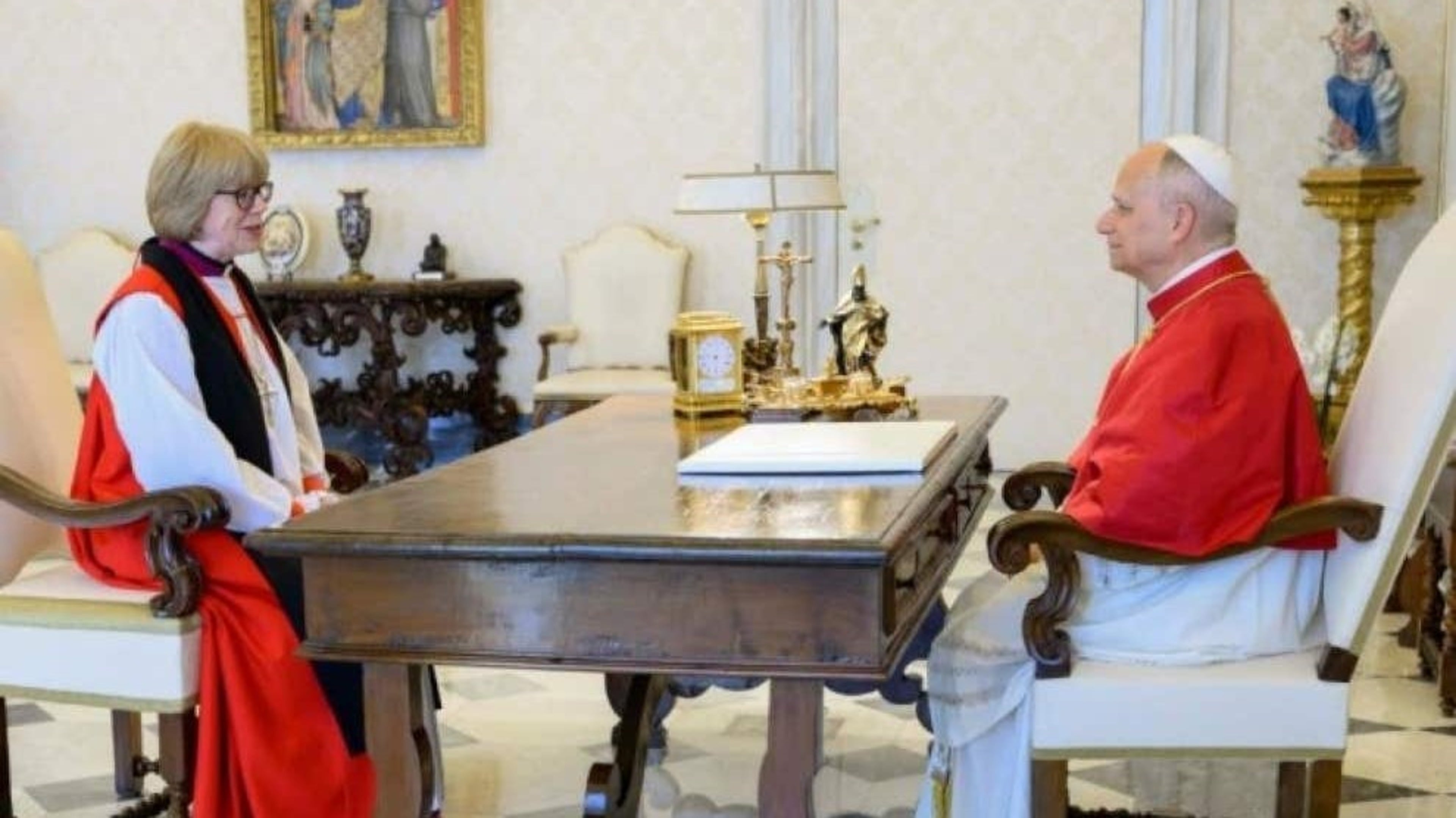 Pope meeting significant ‘regardless of me being a woman’, says archbishop