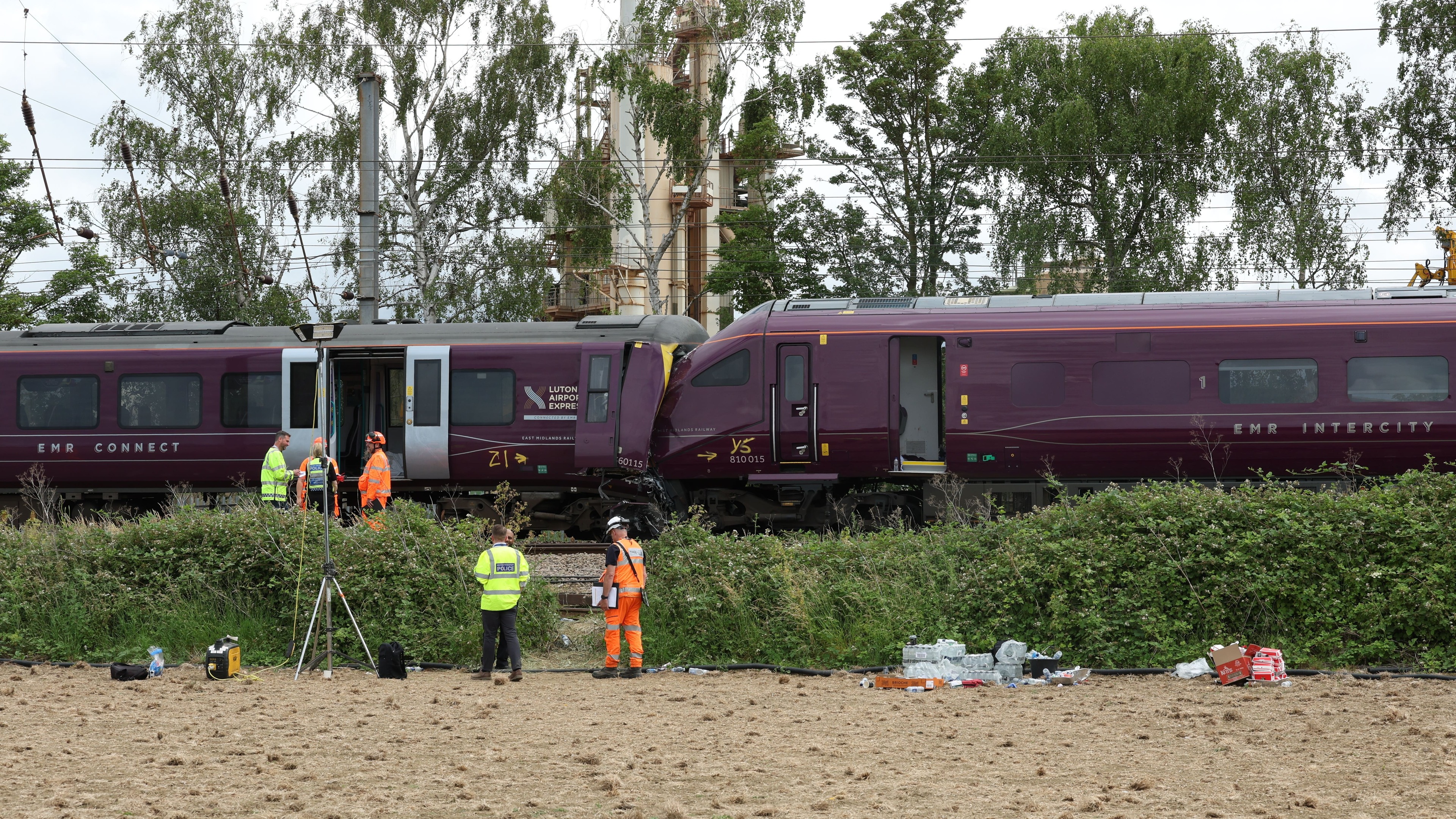 Driver killed in train crash near Bedford named as family pay tribute