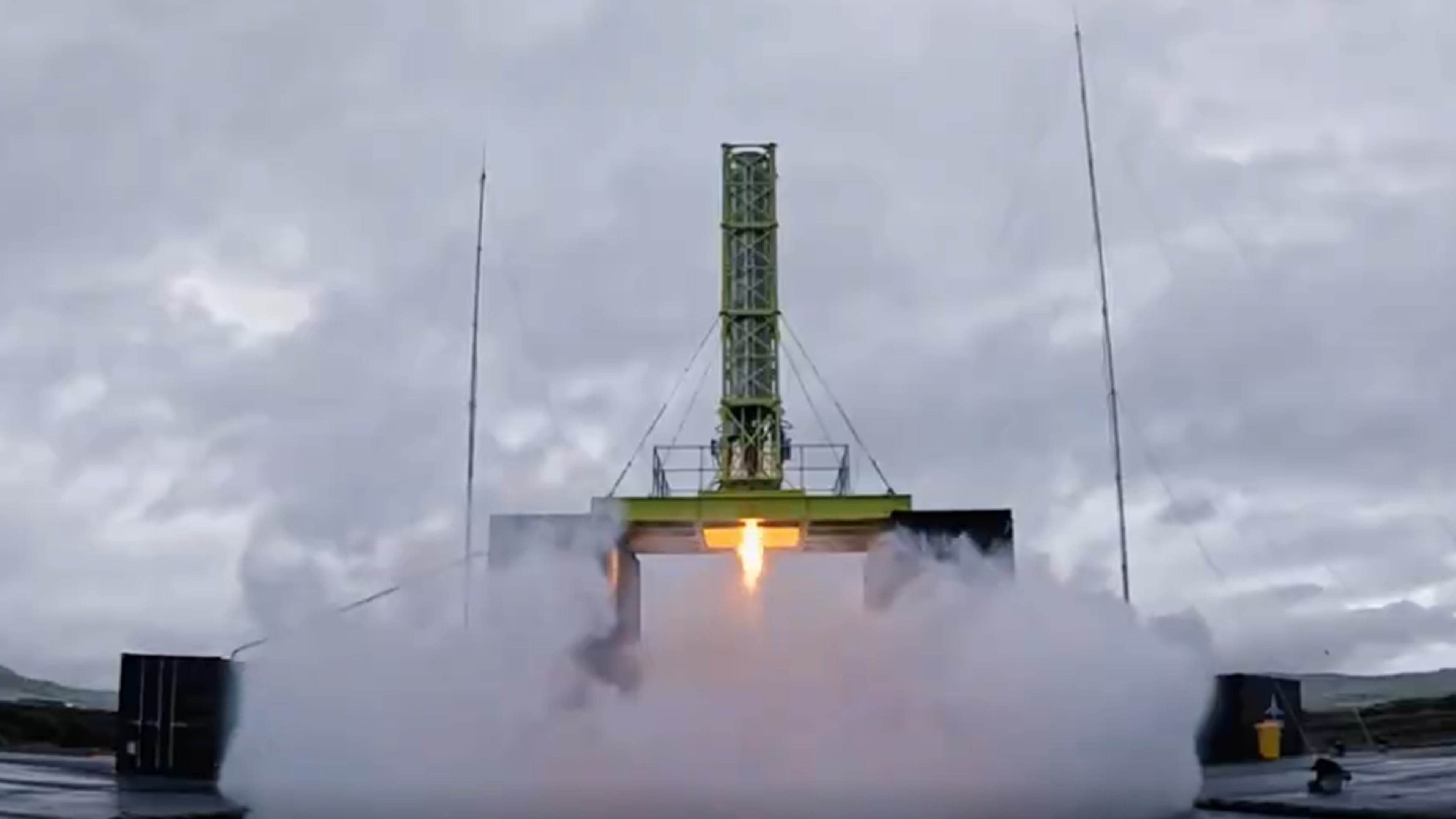 Skyrora conducts successful “hot fire” rocket engine test in Argyll