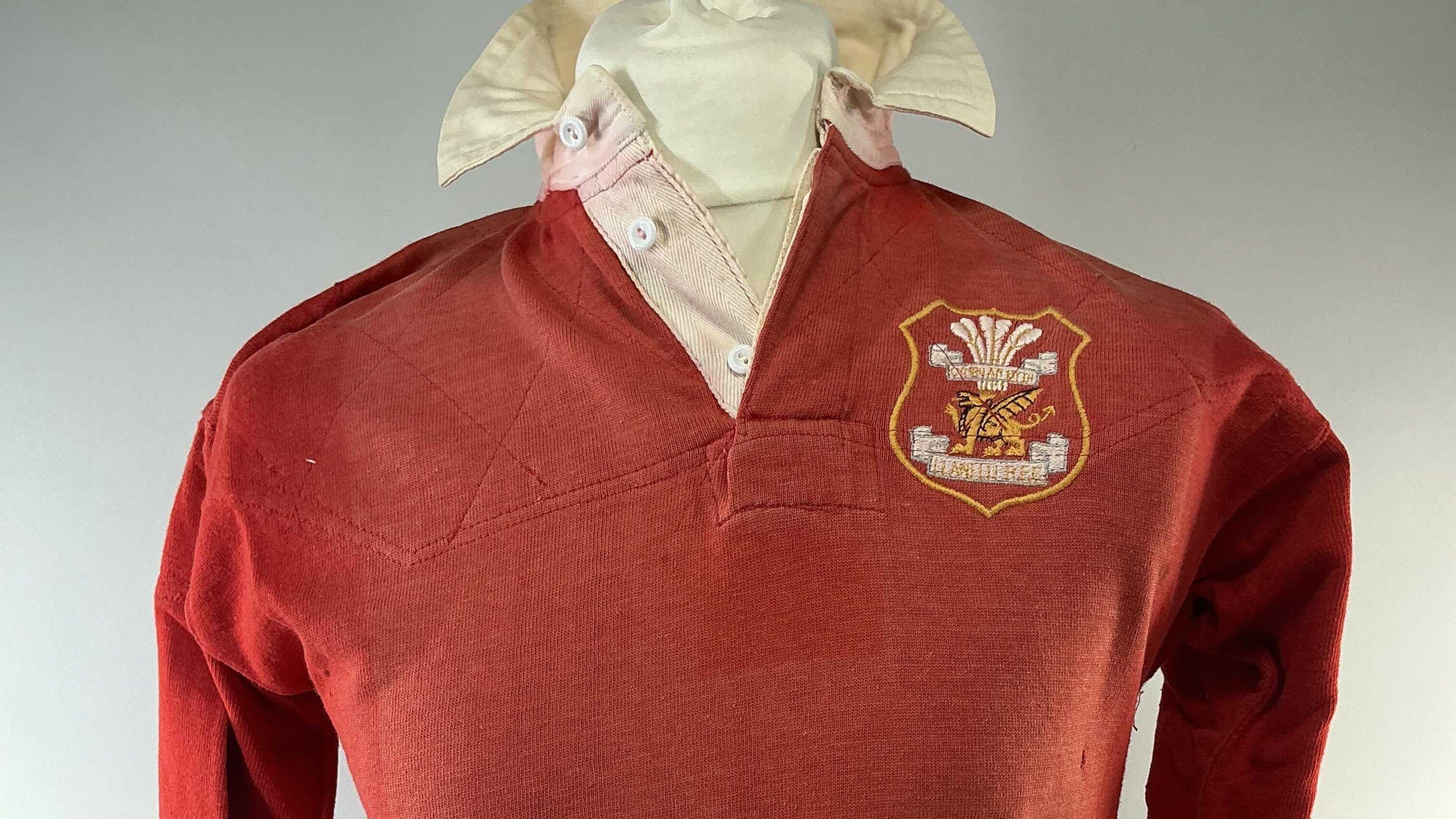 1972 Llanelli rugby jersey from win over All Blacks to be auctioned