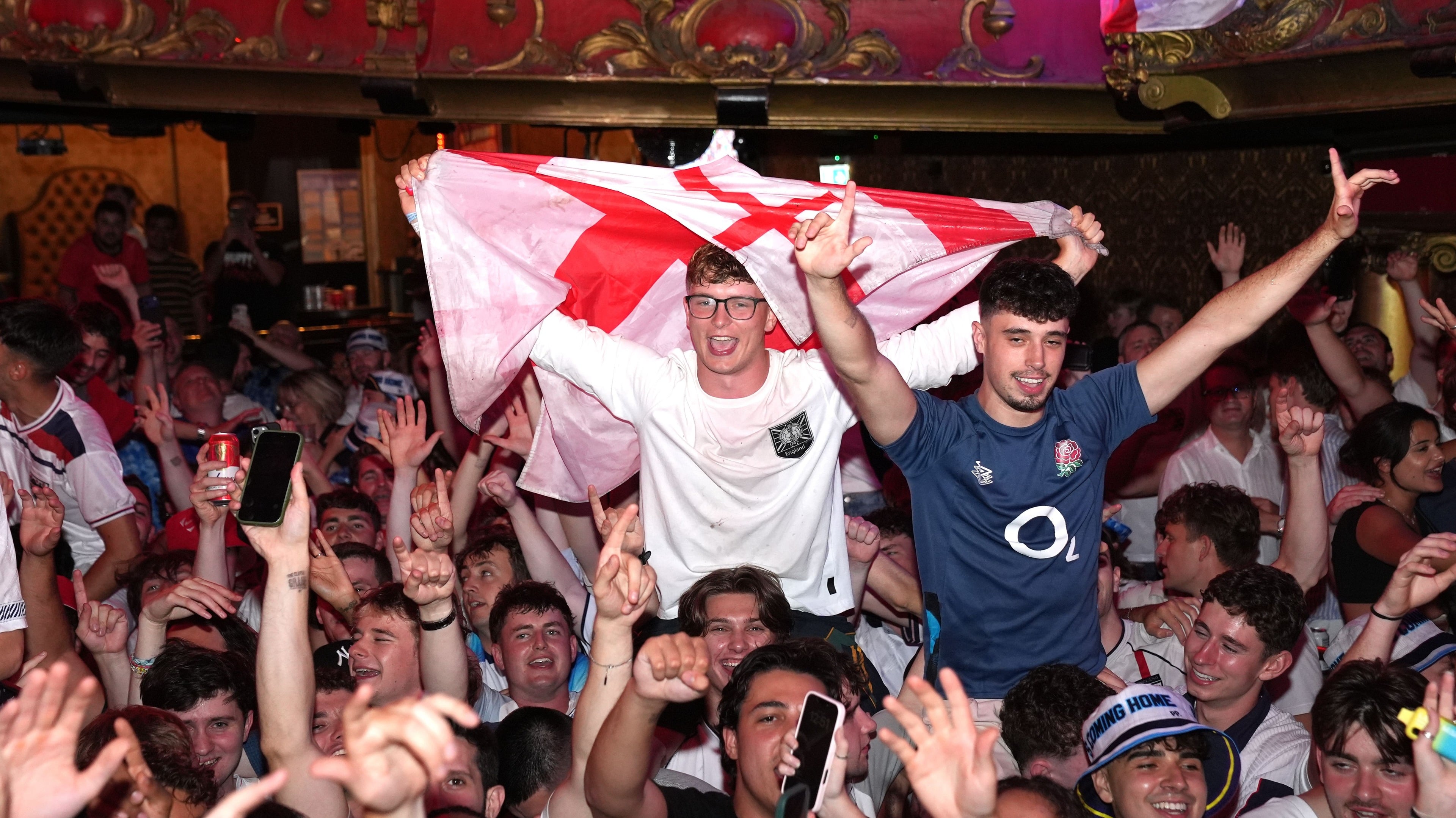 Prince of Wales congratulates England after 2-1 win over Norway