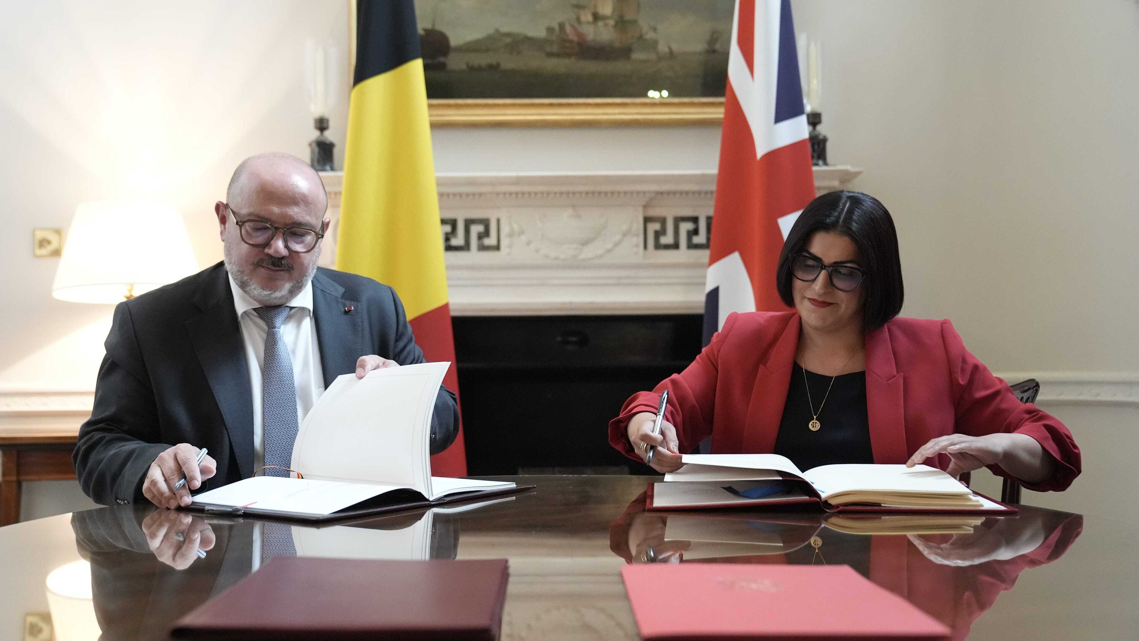 Mahmood agrees Channel migrant intelligence deal with Belgium
