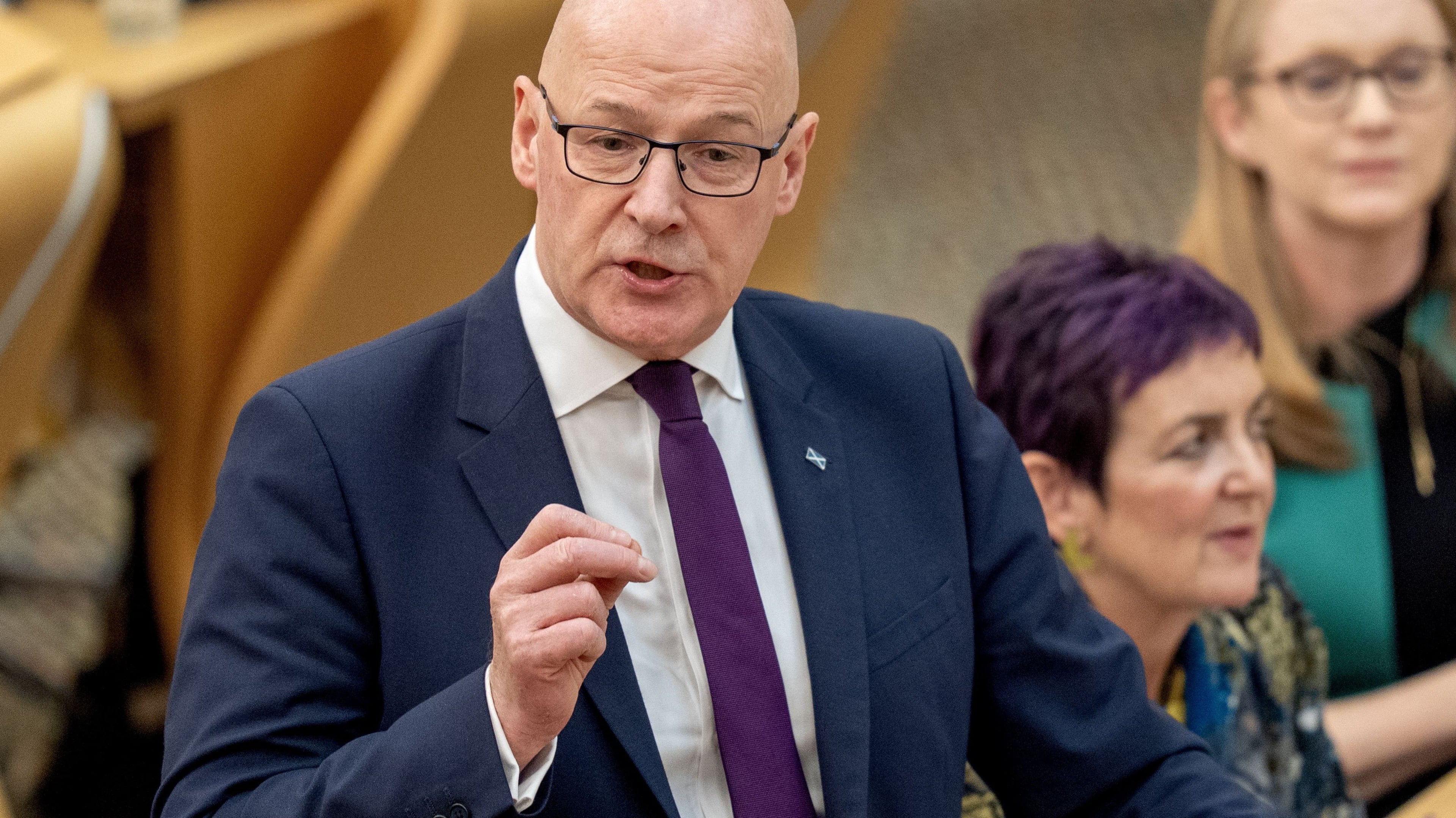 Swinney urges MSPs to unanimously back Scotland’s ‘right to decide’