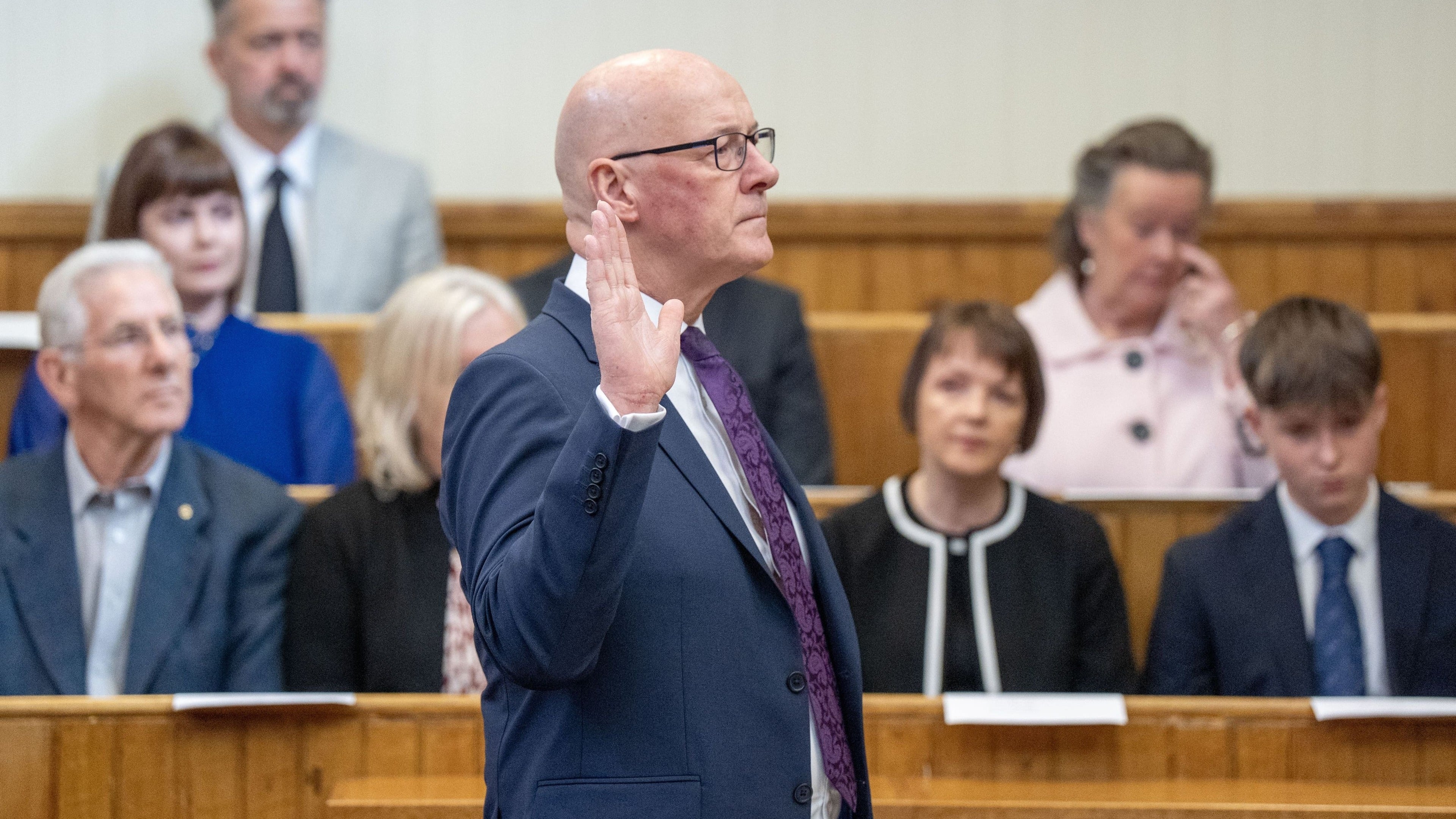 John Swinney is sworn in as Scotland’s First Minister and to appoint Cabinet