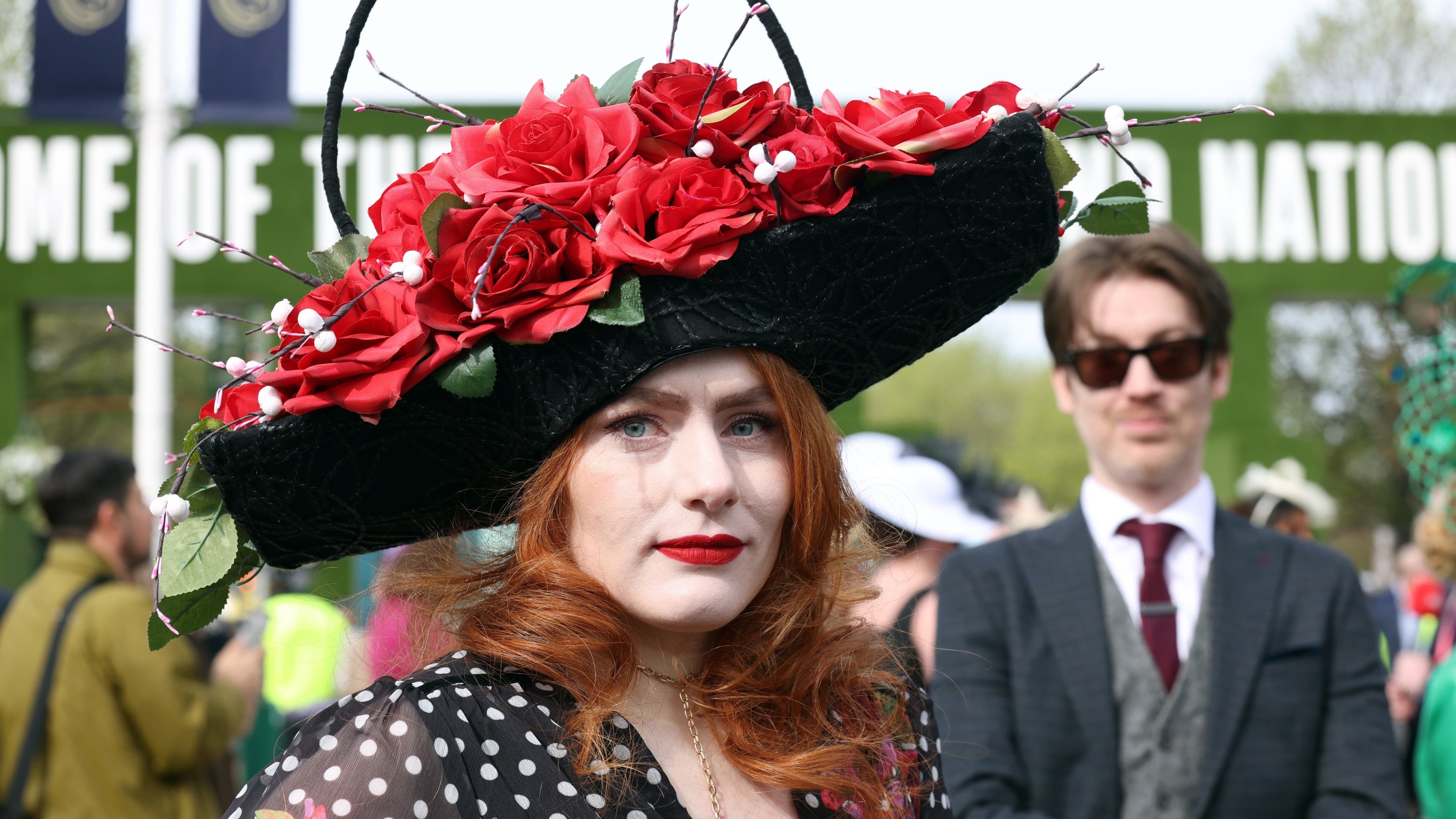 Ladies Day hats turn heads at Aintree