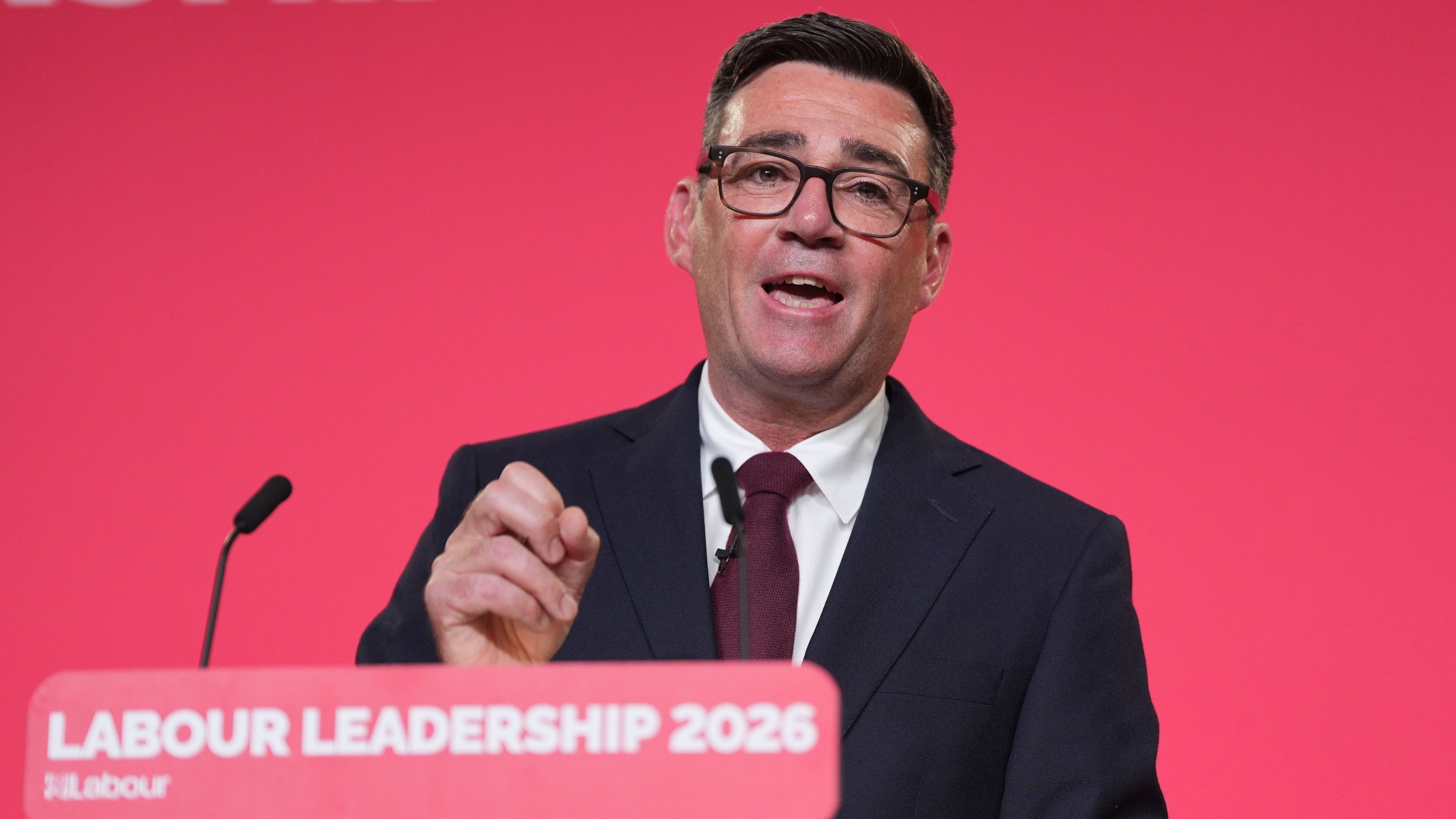 Andy Burnham vows to give people ‘hope back’ as he becomes Labour leader