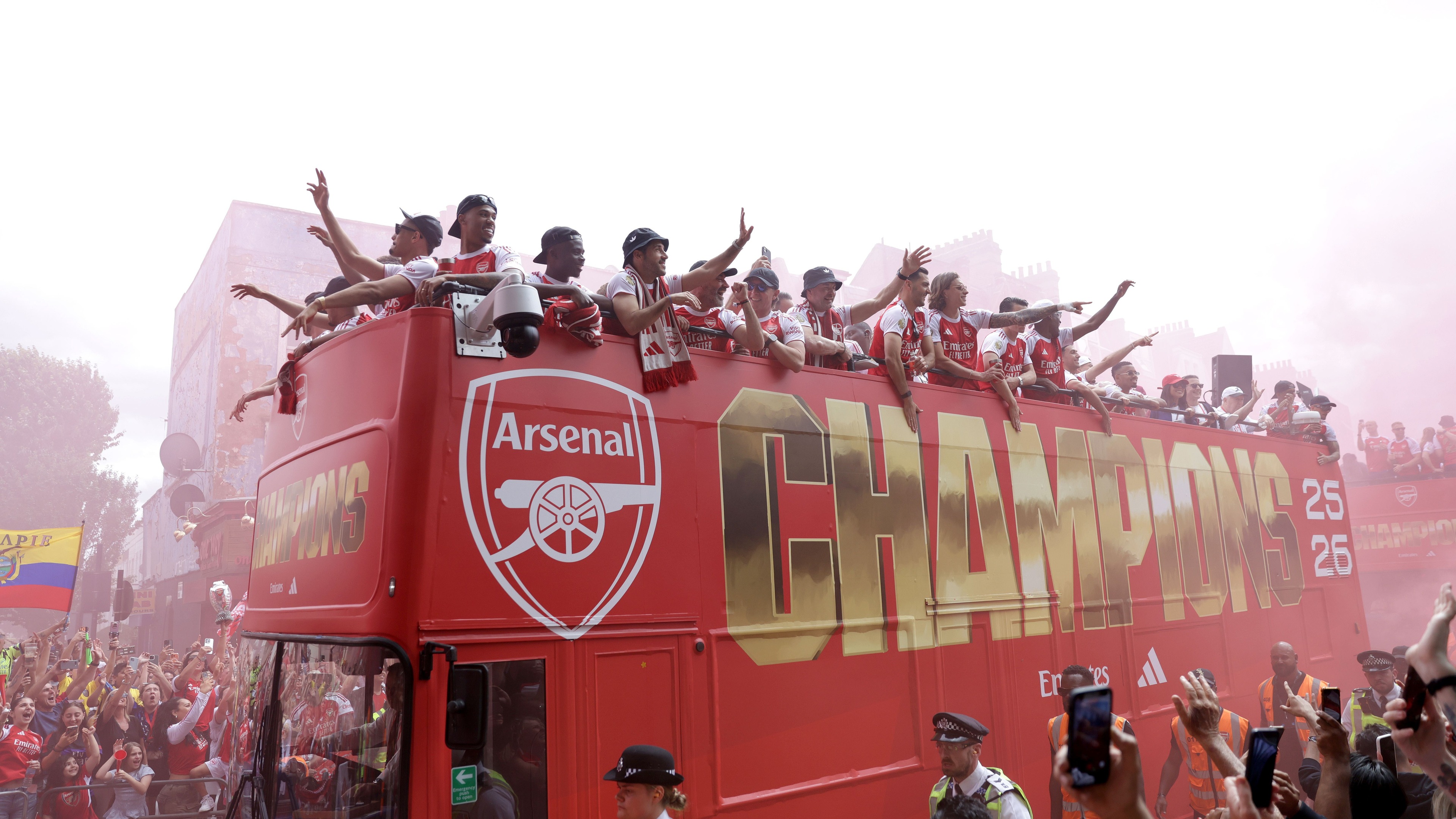 Six people stabbed hours after Arsenal Premier League victory parade in Belfast