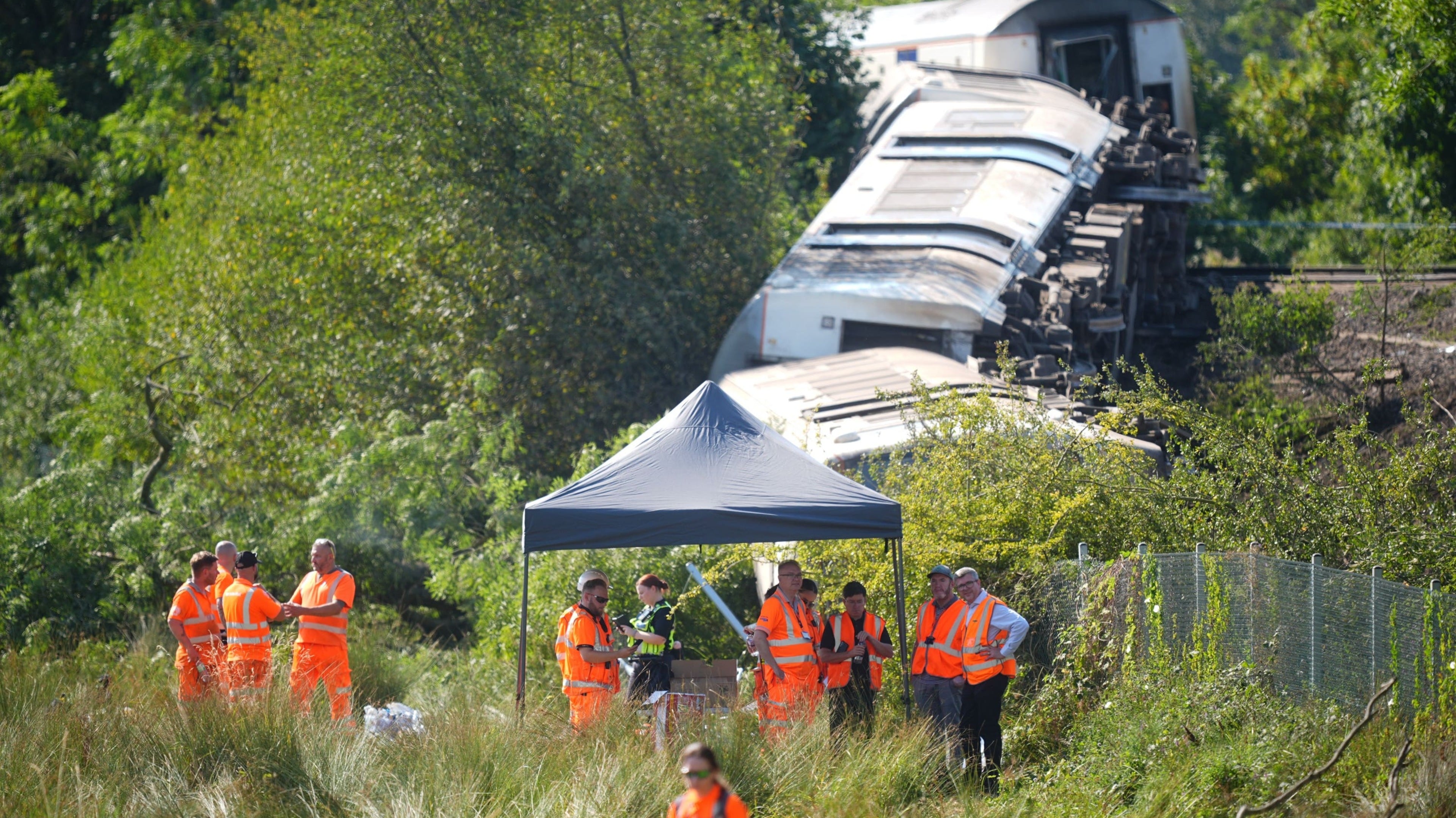 Investigation launched after train derailment in Lewes examines role of hot weather