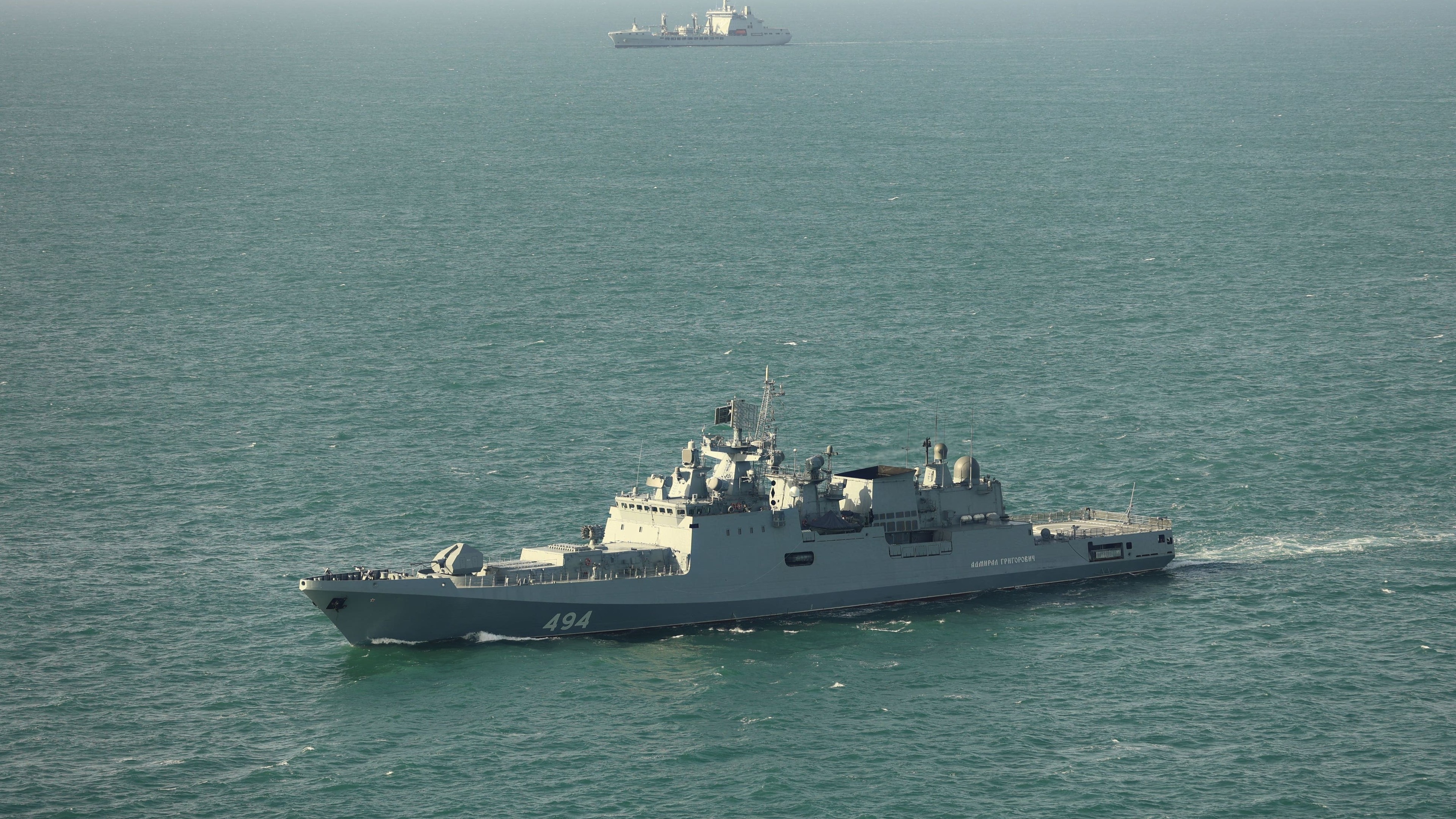 Royal Navy monitors Russian frigate in UK waters for entire month