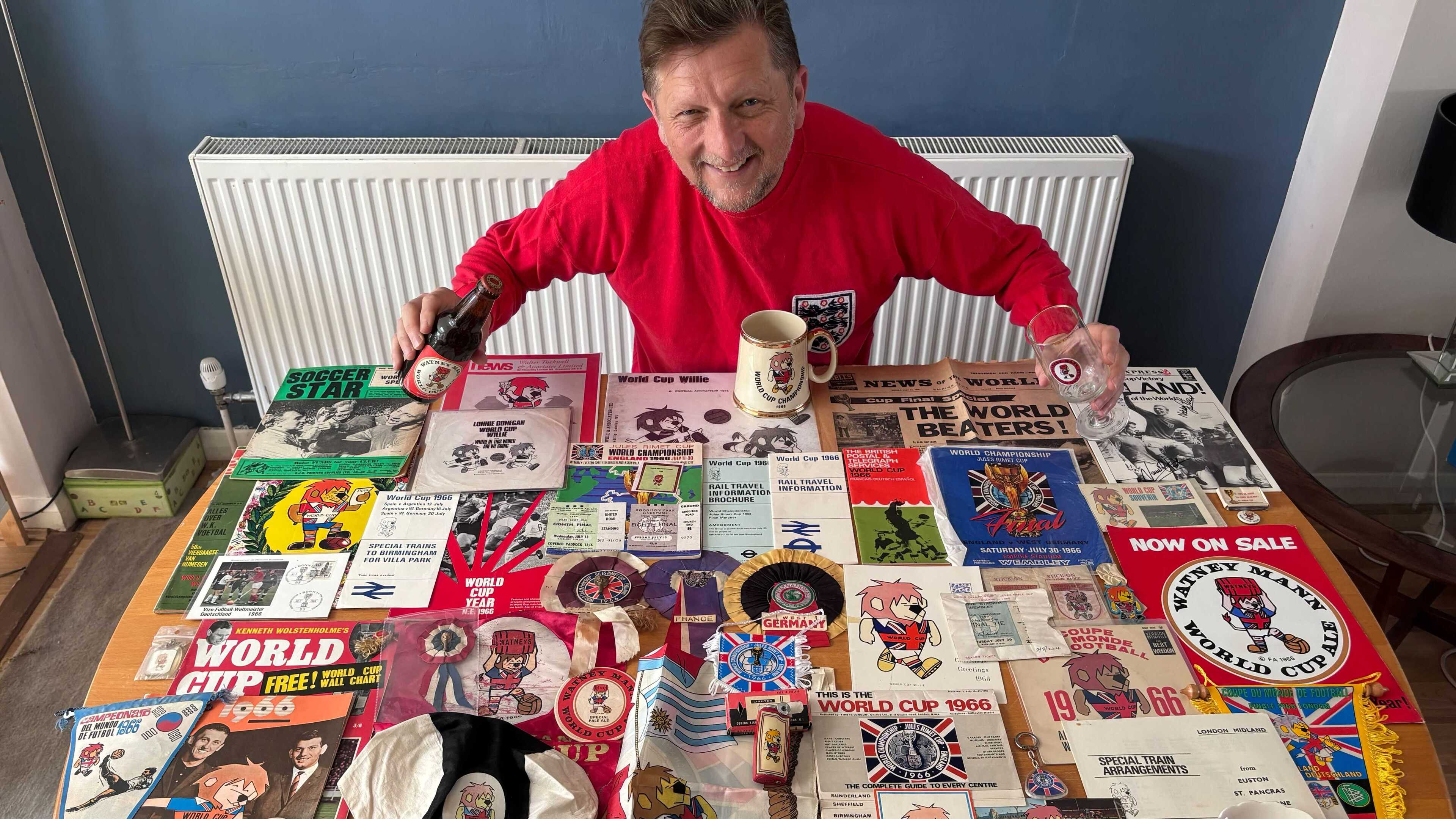 Collector of 1966 World Cup memorabilia says fans being ‘priced out of game’