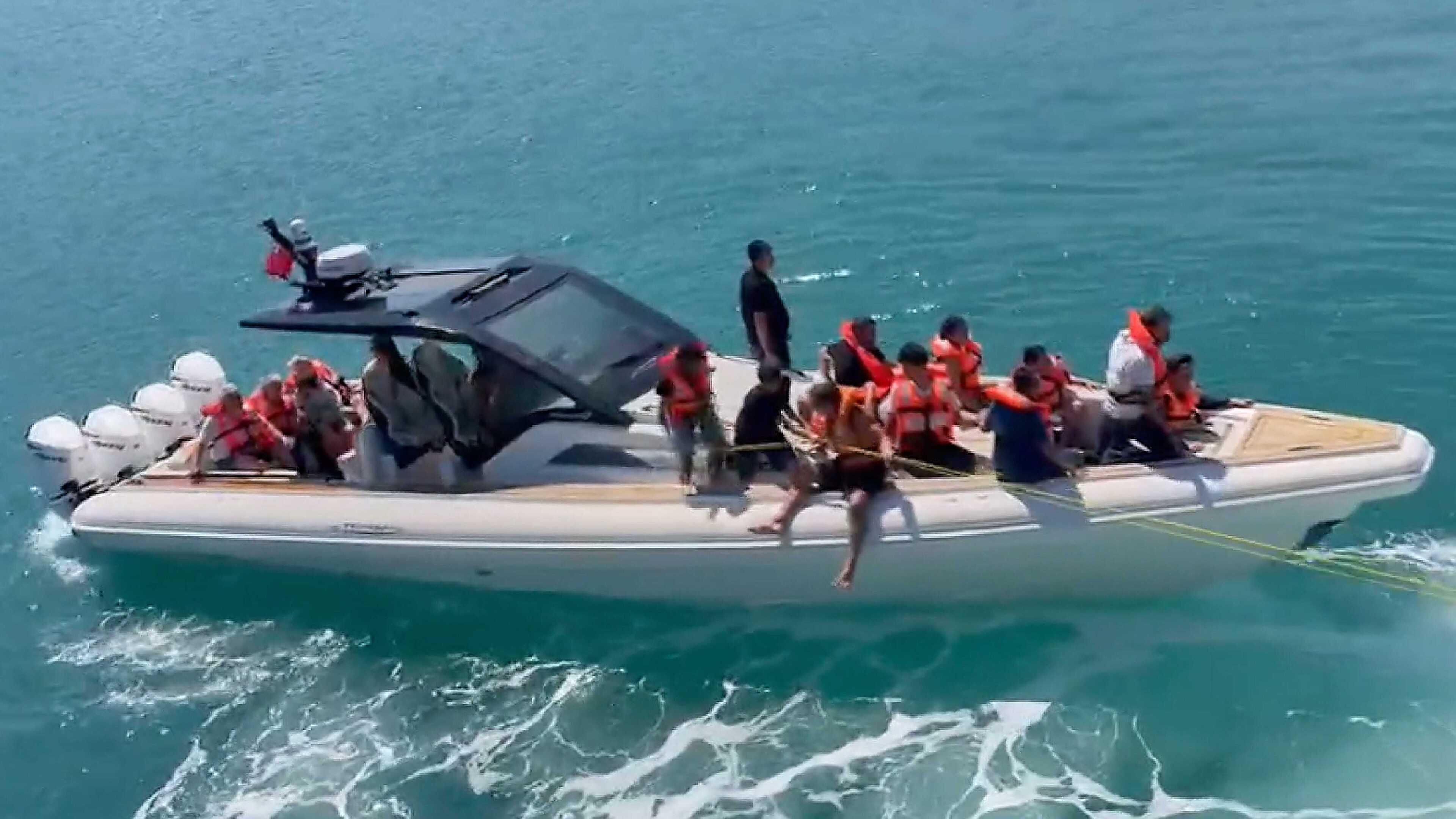 Cypriot ferry disaster survivors recount panic as vessel sinks off northern Cyprus