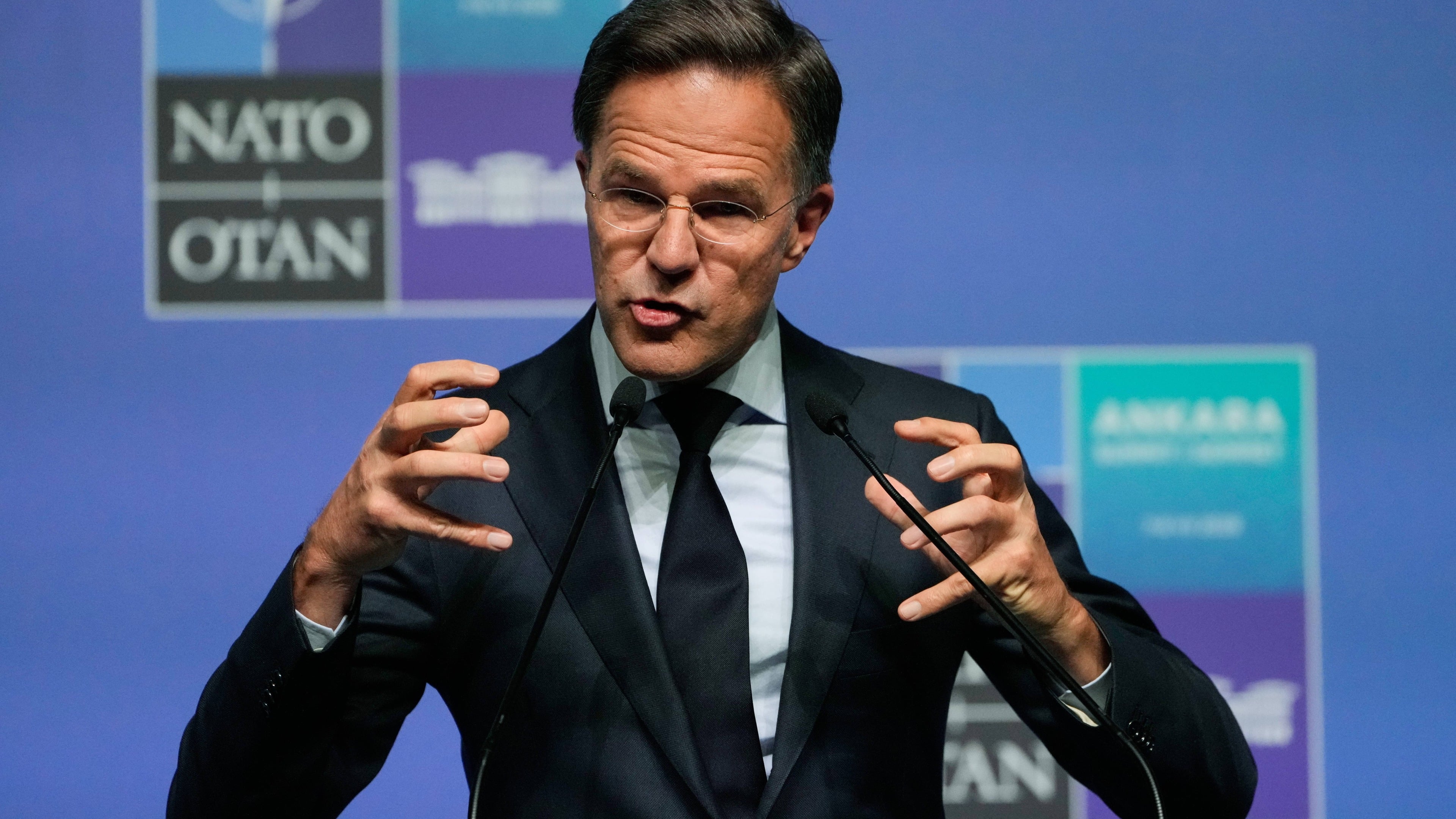 NATO chief Mark Rutte urges allies to present credible defense spending plans