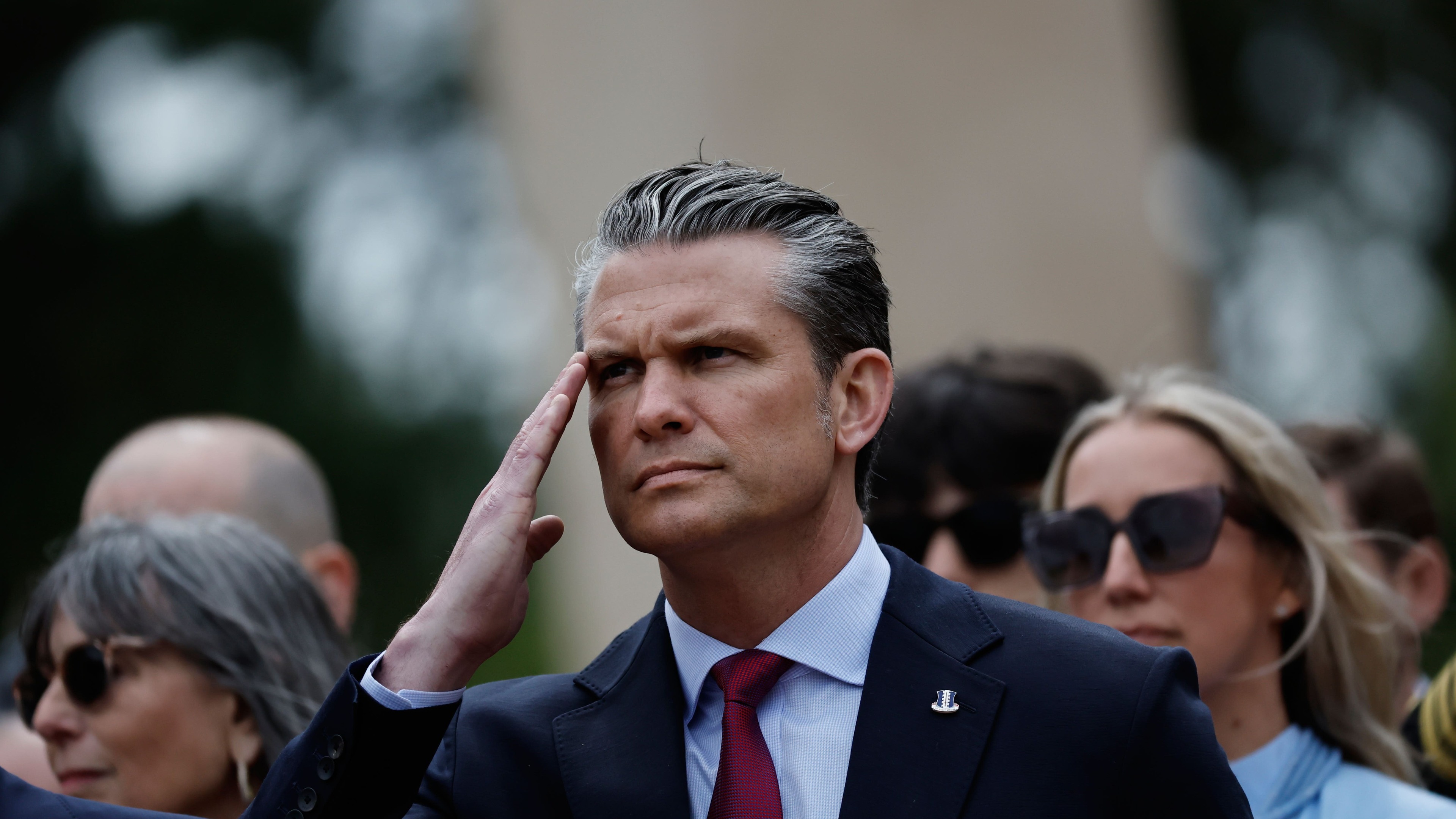 Hegseth invokes immigration and ‘invasion’ in D-Day speech in France