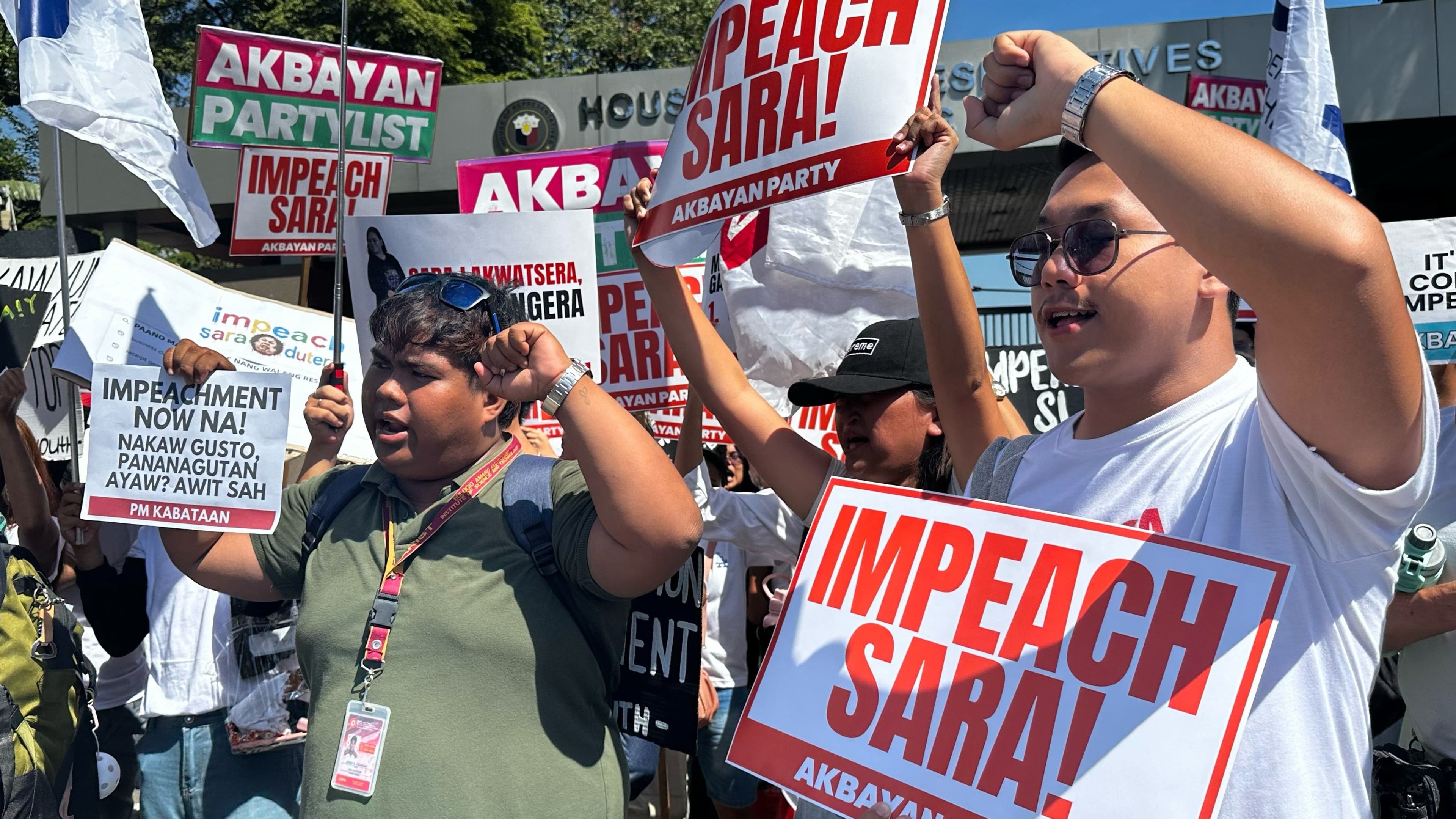 Philippine house of representatives votes to impeach vice president Sara Duterte