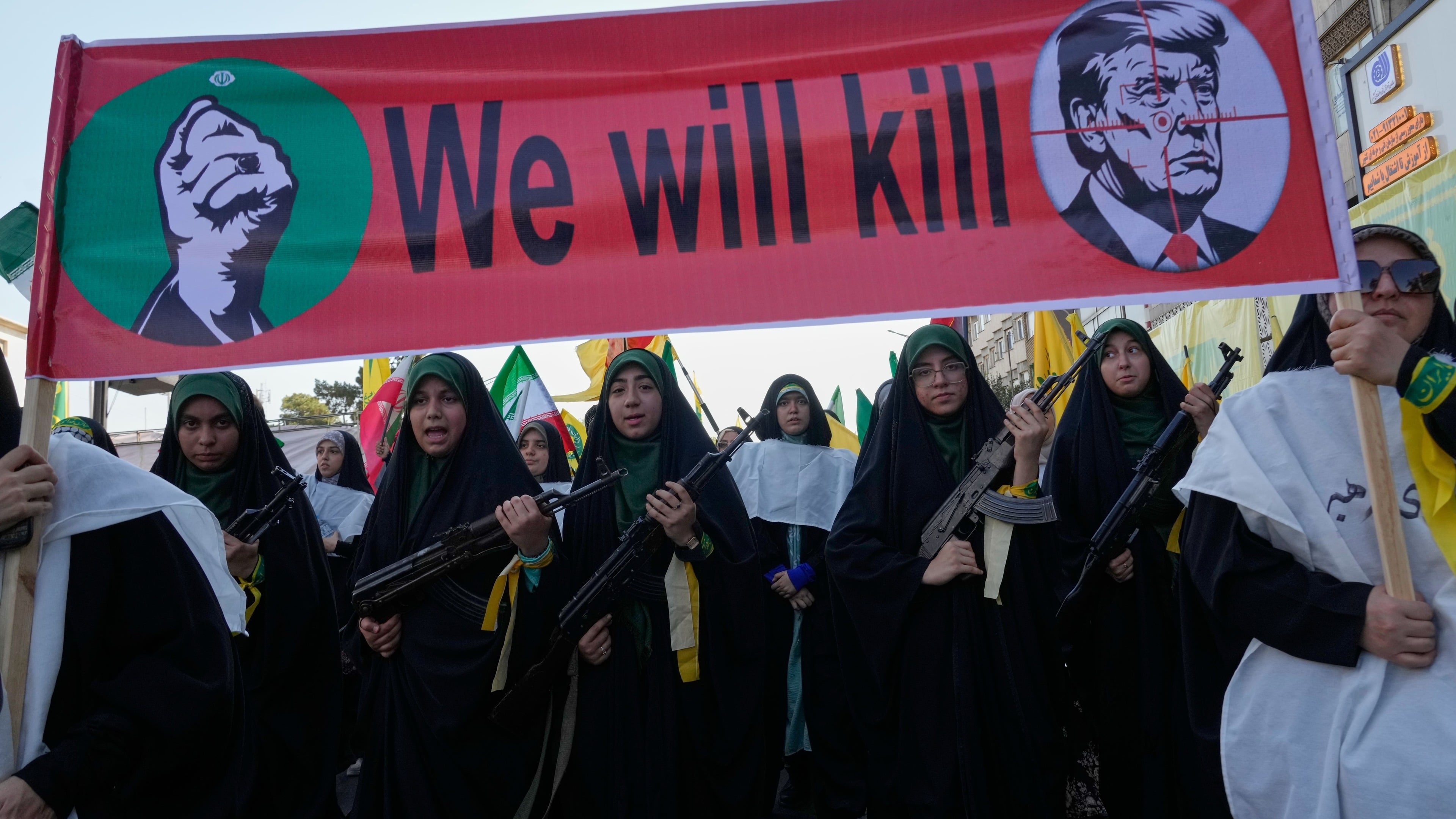 Hundreds of thousands of Iranians rally in government-organized show of defiance