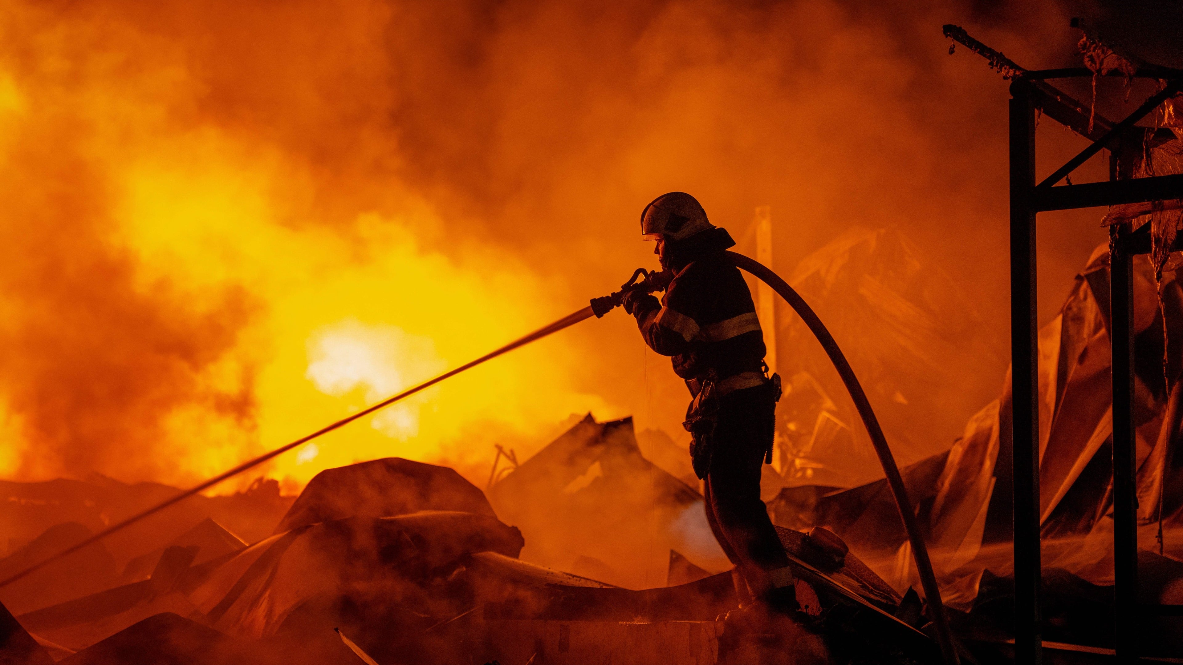 Russian missile and drone barrage in Ukrainian capital region kills at least 15