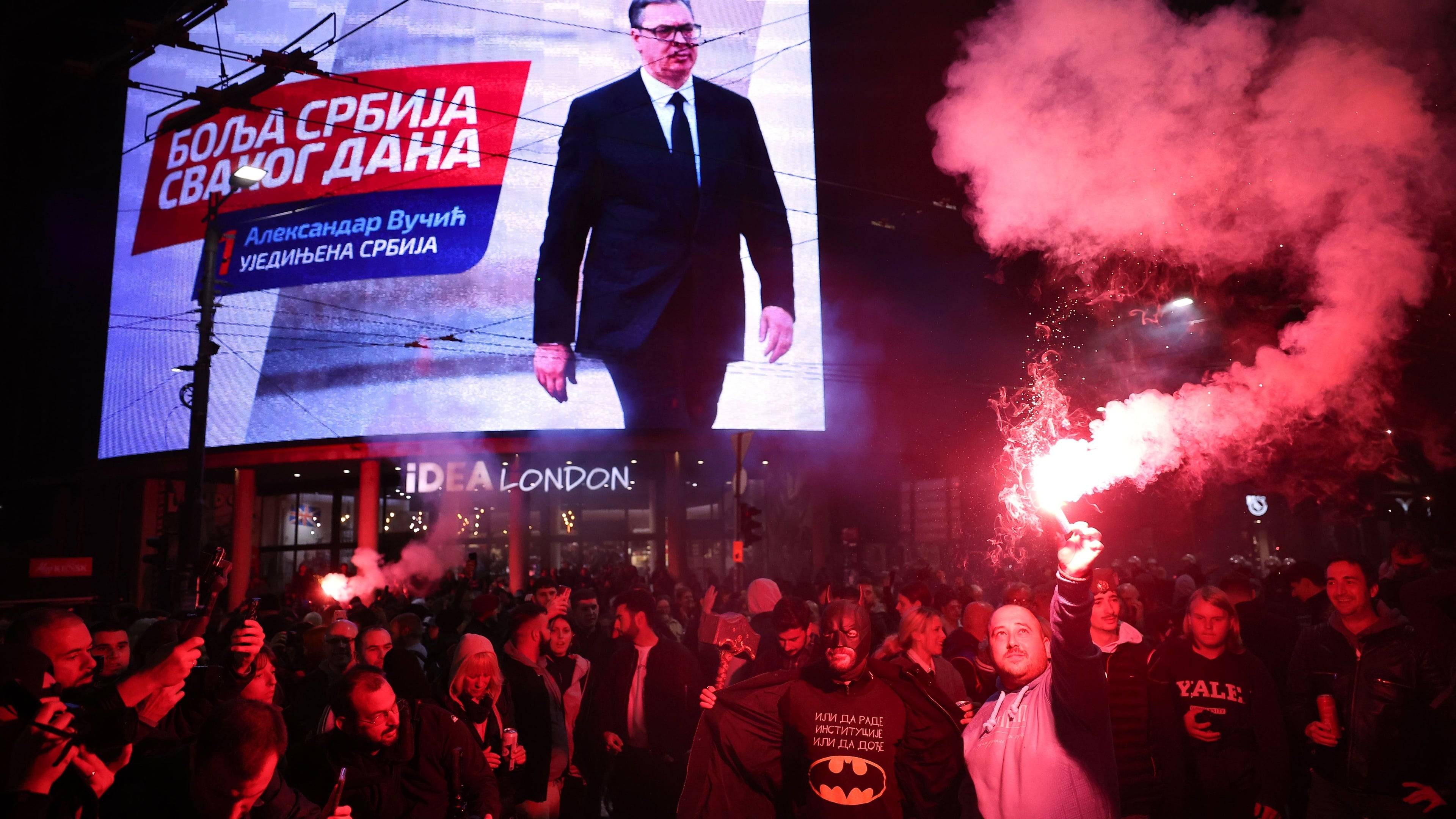 Serbia’s strongman leader Vucic concedes defeat to student-led movement