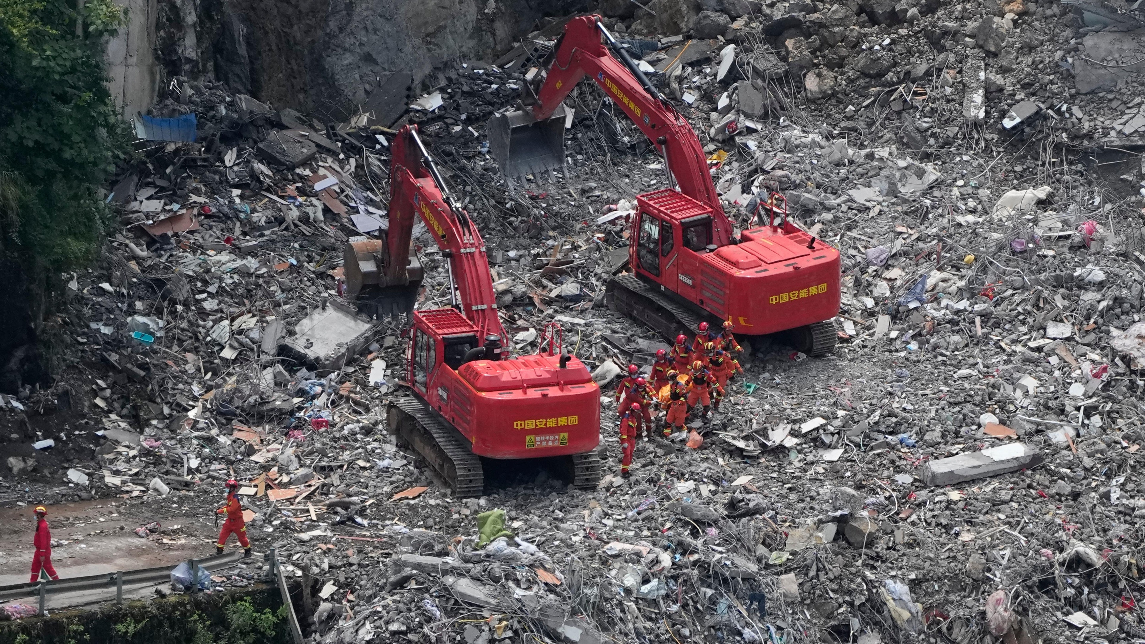 Landslide in Chongqing, China kills at least eight as rescuers search for missing