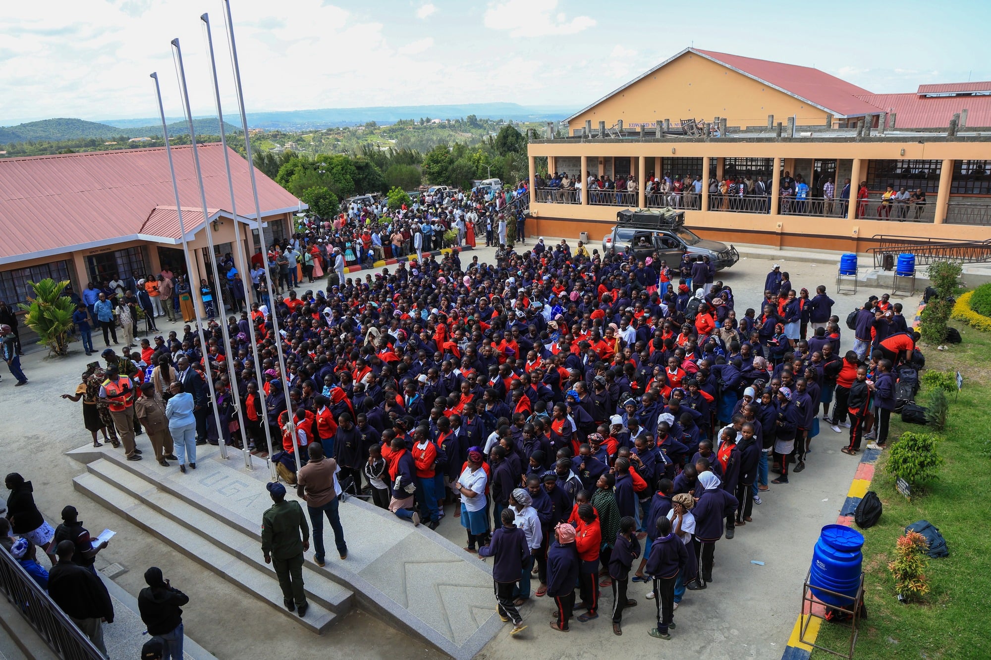 Kenyan police arrest eight students on suspicion of arson after school fire